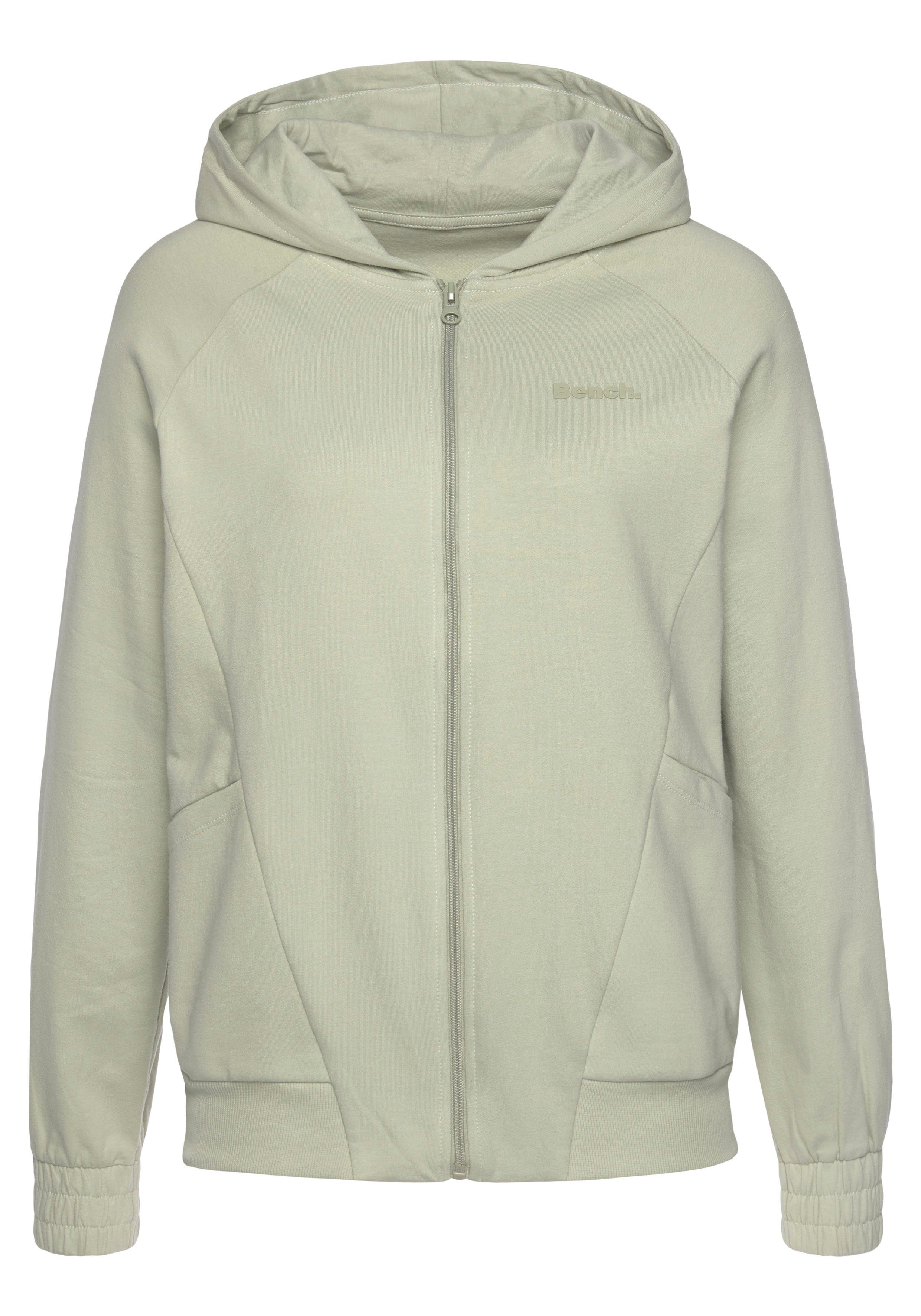 Bench. Loungewear Kapuzensweatjacke, mit sportlichen Teilungsnähten, Lounge günstig online kaufen