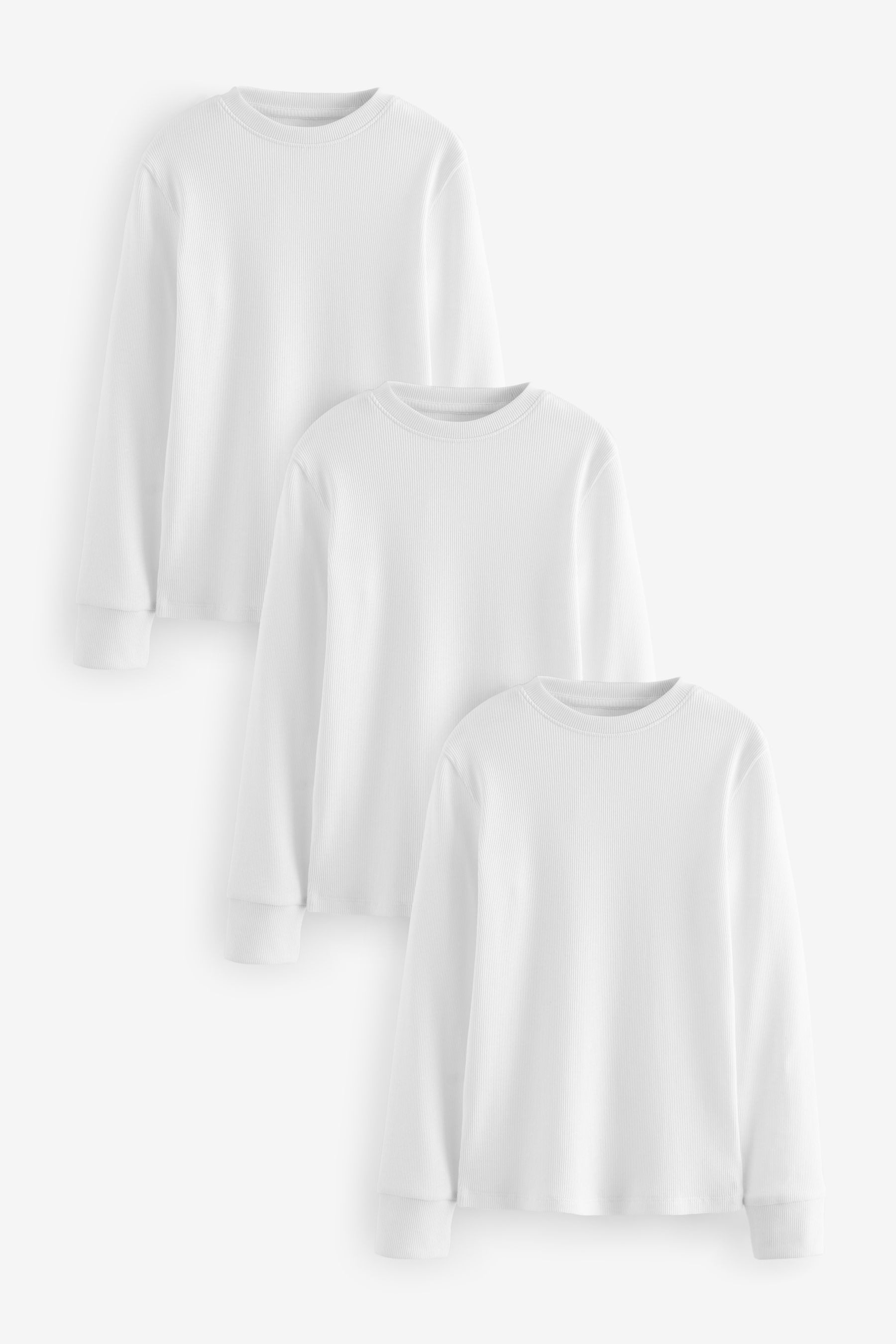 Next Unterziehshirt Langarm-Shirts, 3er-Pack (3-St) günstig online kaufen