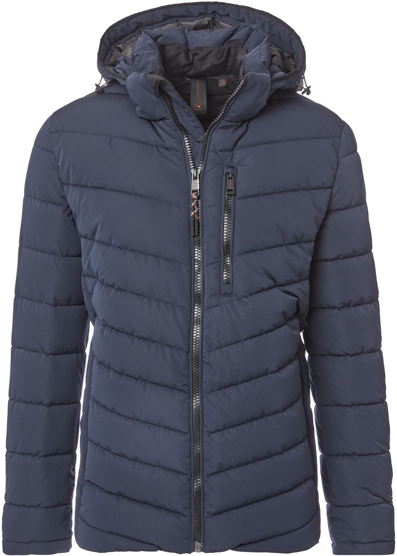 Casa Moda Jacke Hooded Puffer Navy - Größe 4XL günstig online kaufen