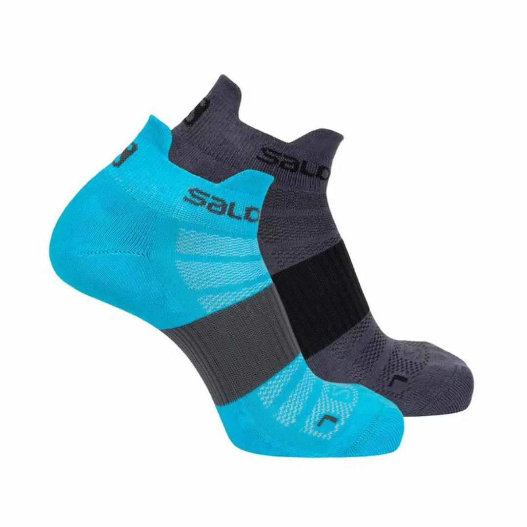 Salomon 2 PAAR Lauf-Socken Unisex - RUNNING SENSE 2 PACK, Ankle Sneaker Soc günstig online kaufen