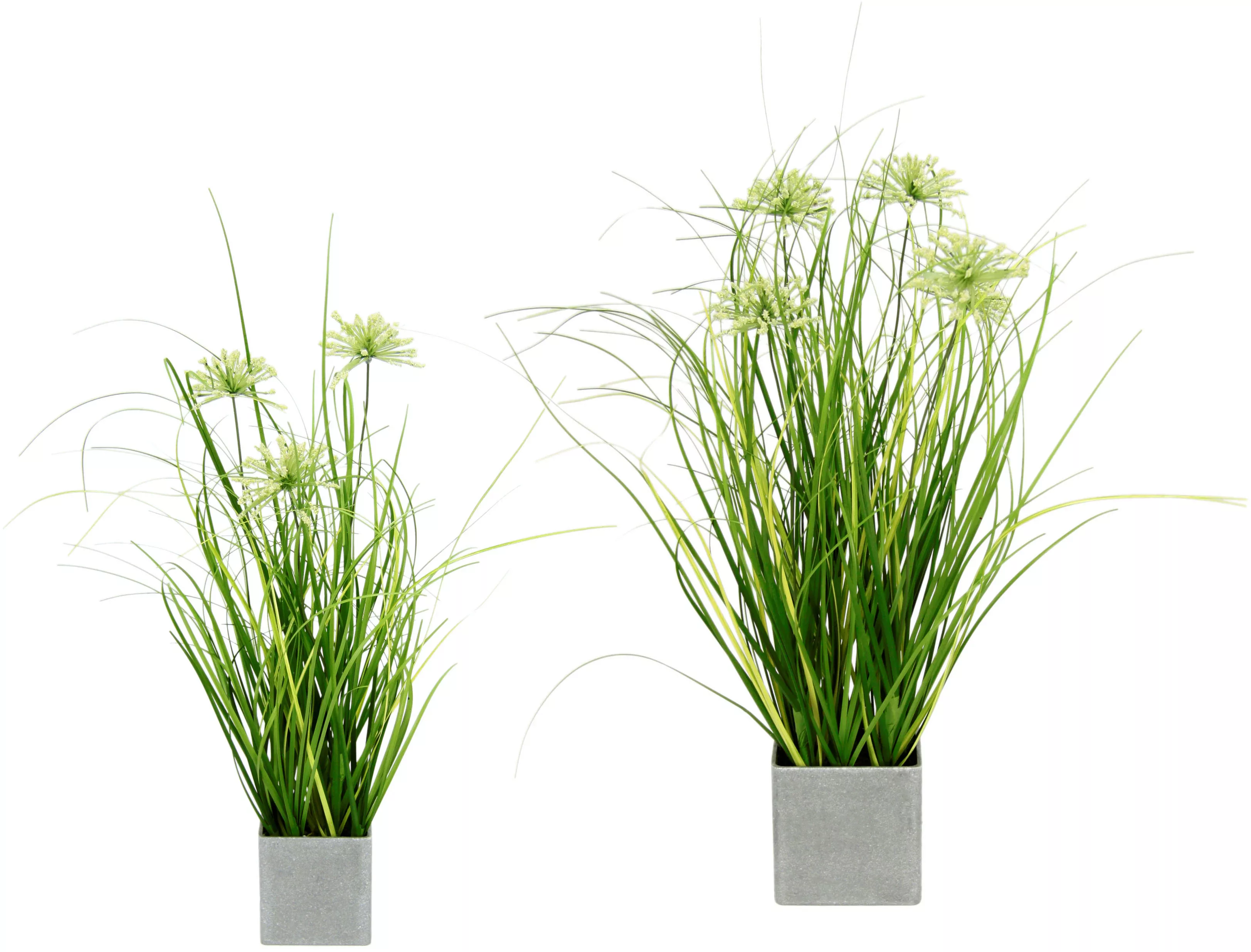 I.GE.A. Kunstpflanze "Gras", 2er Set günstig online kaufen
