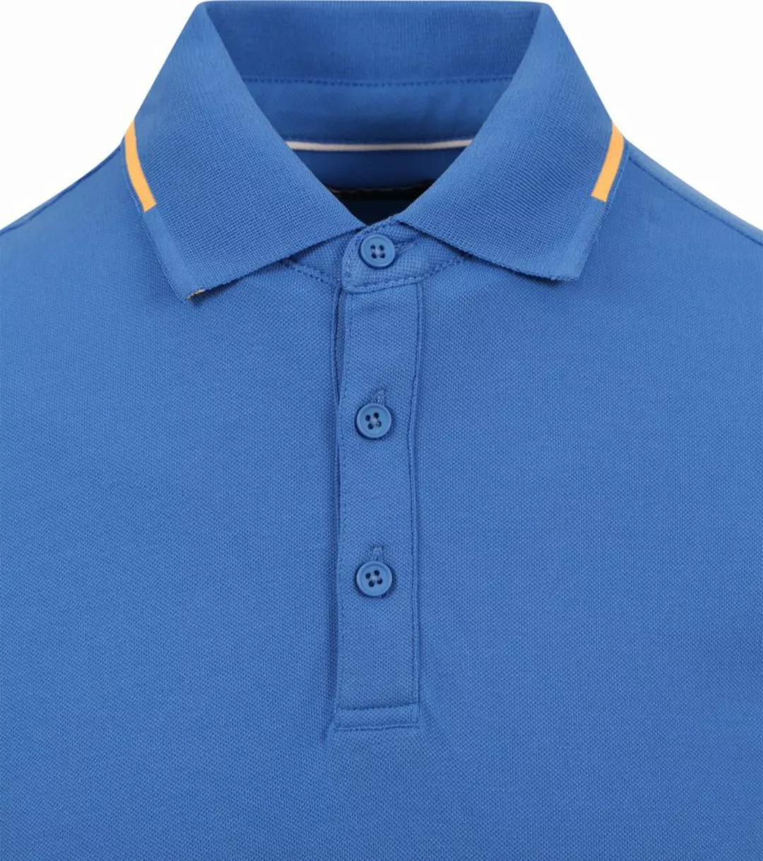 Suitable Fluo B Poloshirt Blau - Größe M günstig online kaufen