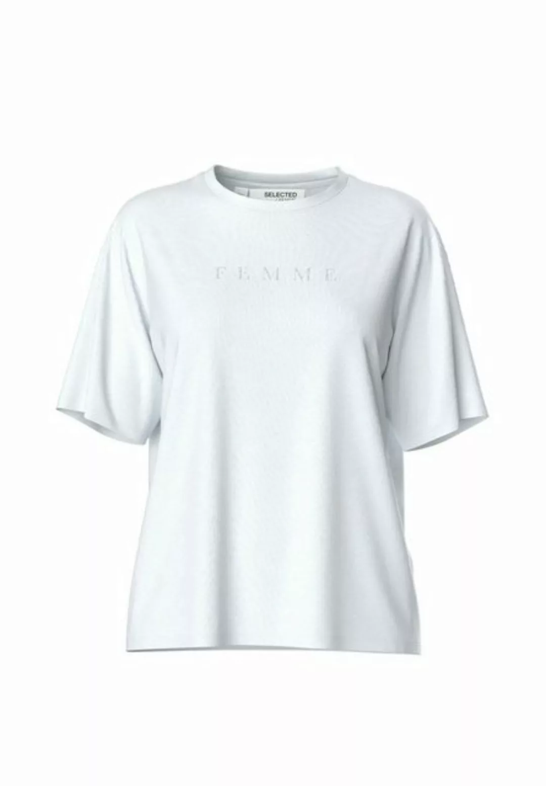 SELECTED FEMME Kurzarmshirt SLFVILJA (1-tlg) Plain/ohne Details günstig online kaufen