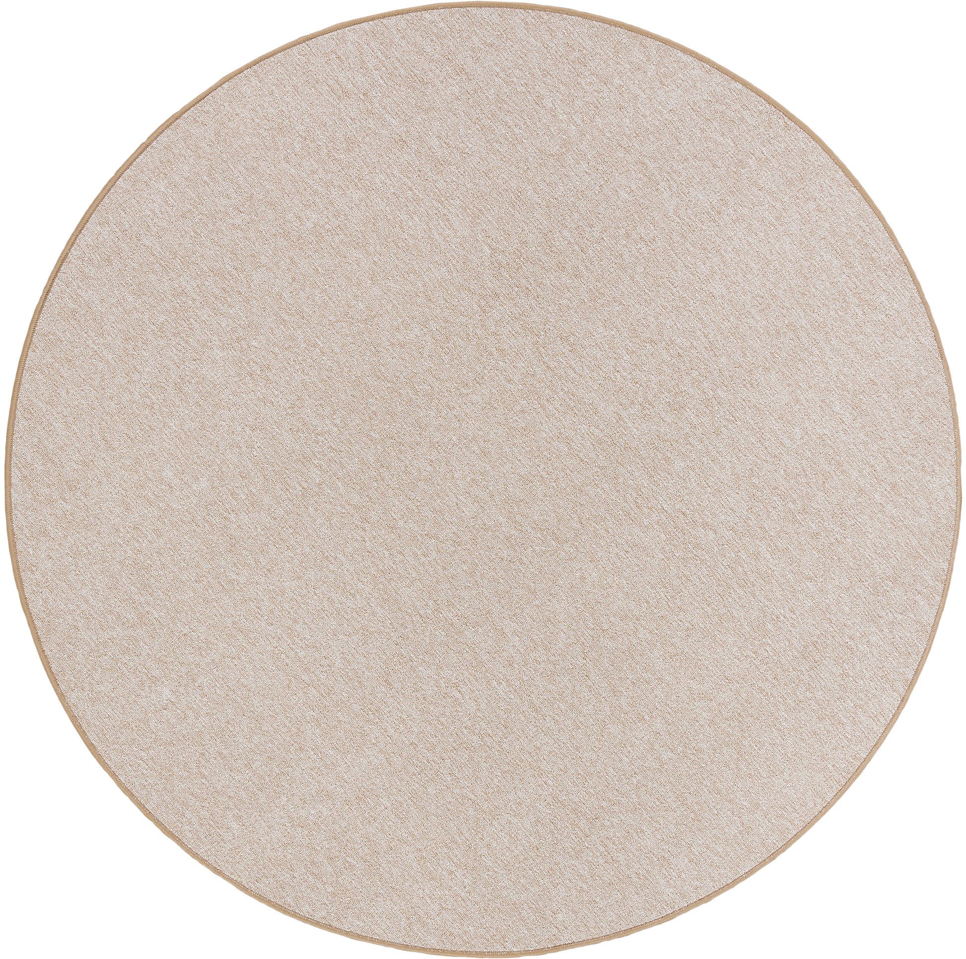 my home Teppich »Fortis, Schlinge, Made in Netherlands«, rund, 5 mm Höhe, U günstig online kaufen
