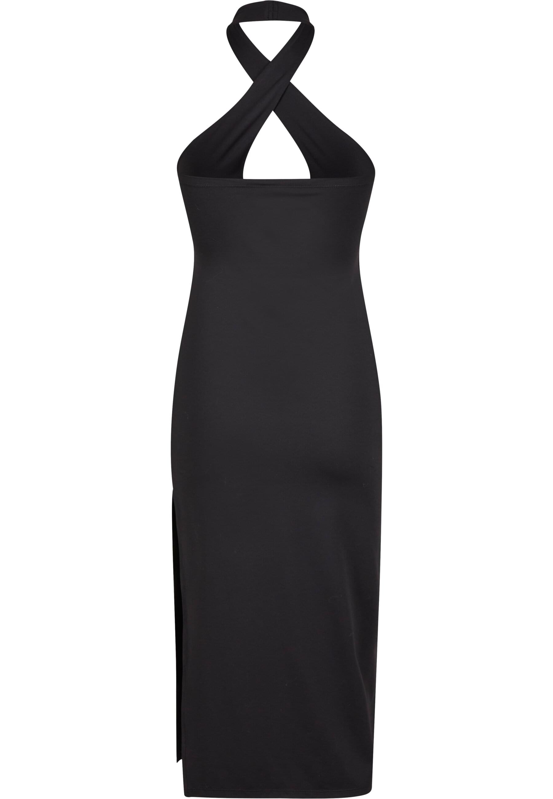 URBAN CLASSICS Shirtkleid "Urban Classics Ladies Crossed Neckholder Dress", günstig online kaufen