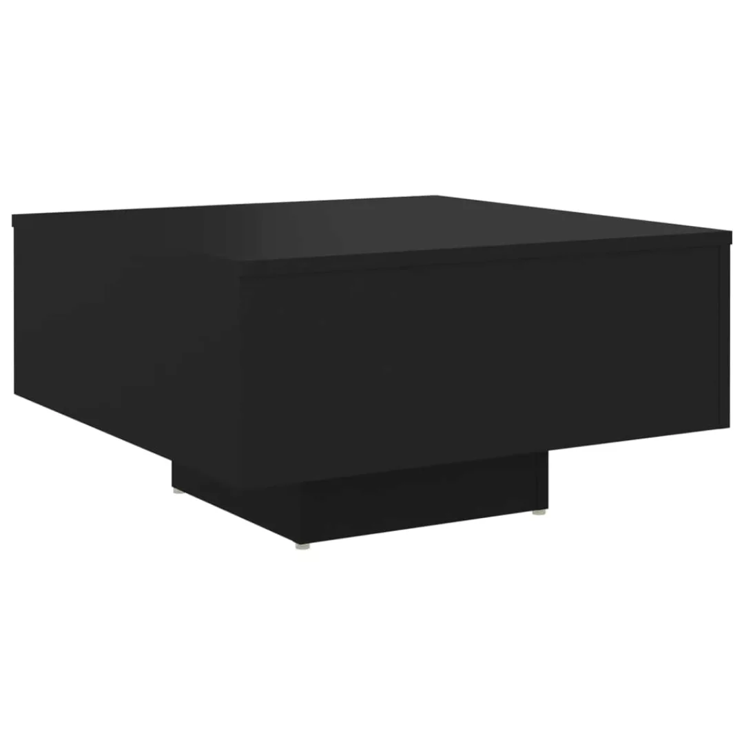 Couchtisch Schwarz 60x60x31,5 Cm Spanplatte günstig online kaufen