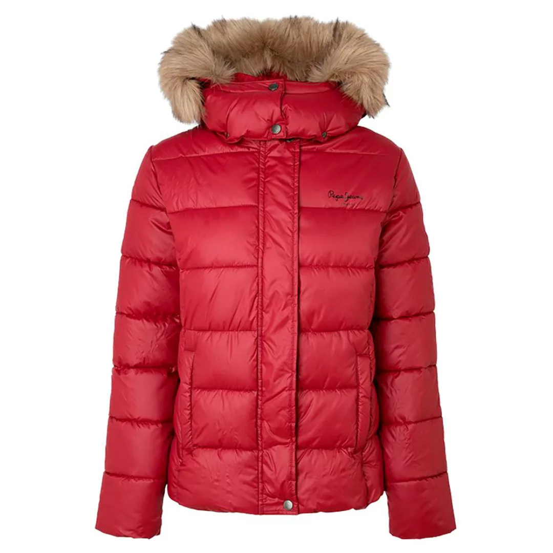 Pepe Jeans June Schwere Jacke S Winter Red günstig online kaufen