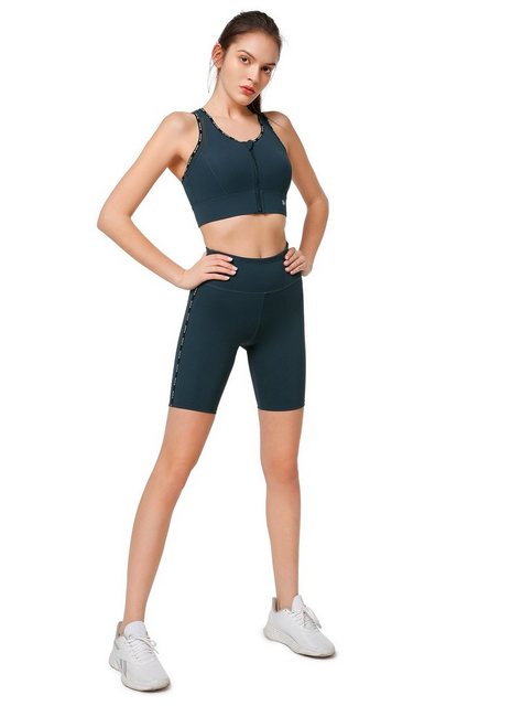 Yvette Radlerhose Damen kurz Sportleggings, high waist Radhler Sporthose, E günstig online kaufen