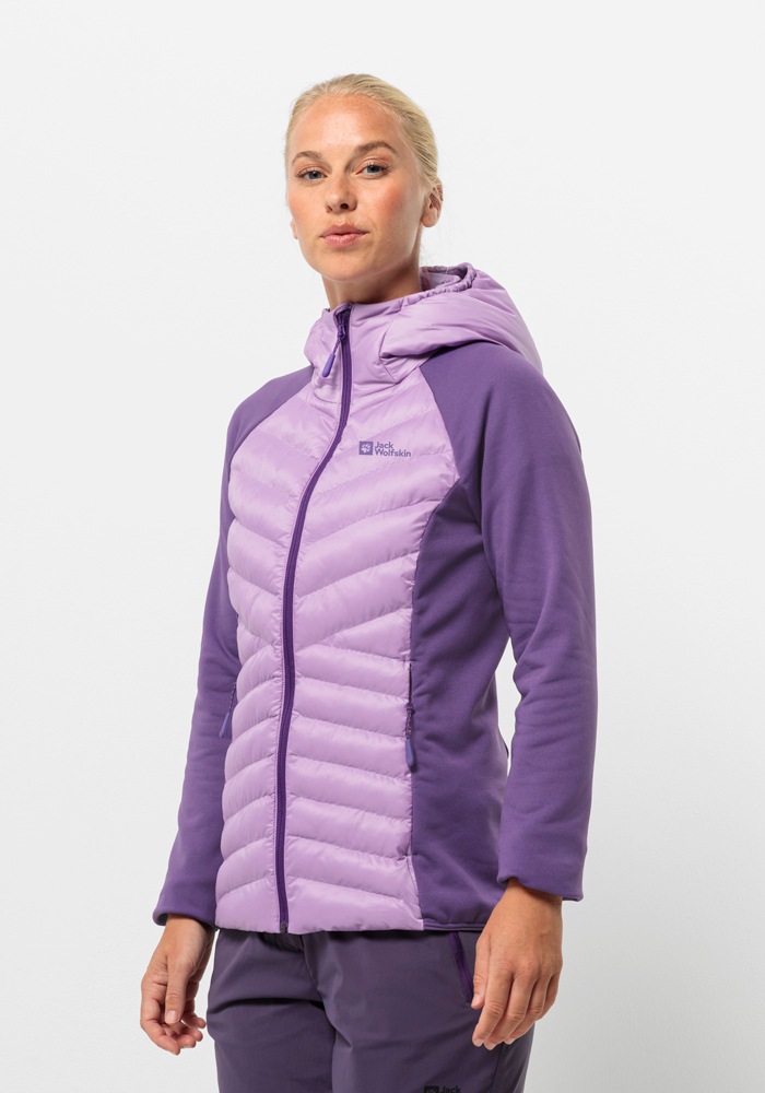 Jack Wolfskin Hybridjacke "ROUTEBURN PRO HYBRID W", mit Kapuze günstig online kaufen