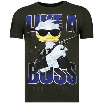 Local Fanatic  T-Shirt Like A Boss Strass günstig online kaufen