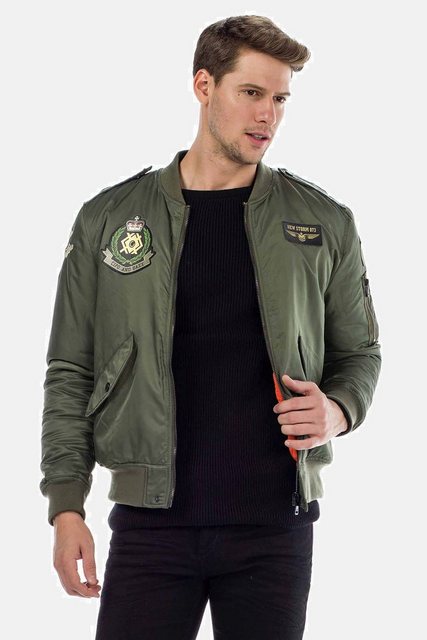 Cipo & Baxx Bomberjacke Jacke in Regular-Fit, CM-133 günstig online kaufen