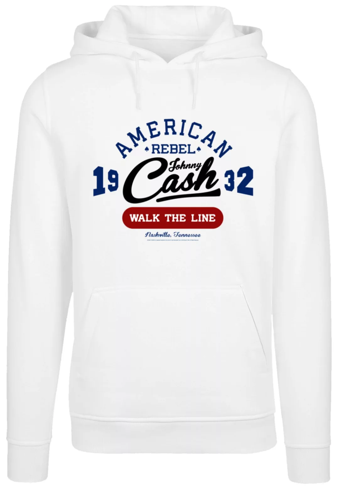 F4NT4STIC Kapuzenpullover "Johnny Cash Music Walk the Line", Premium Qualit günstig online kaufen