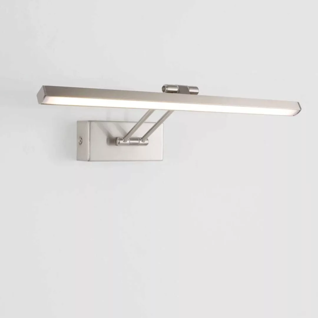 LED Wandleuchte Marnell in Nickel 12W 801lm günstig online kaufen