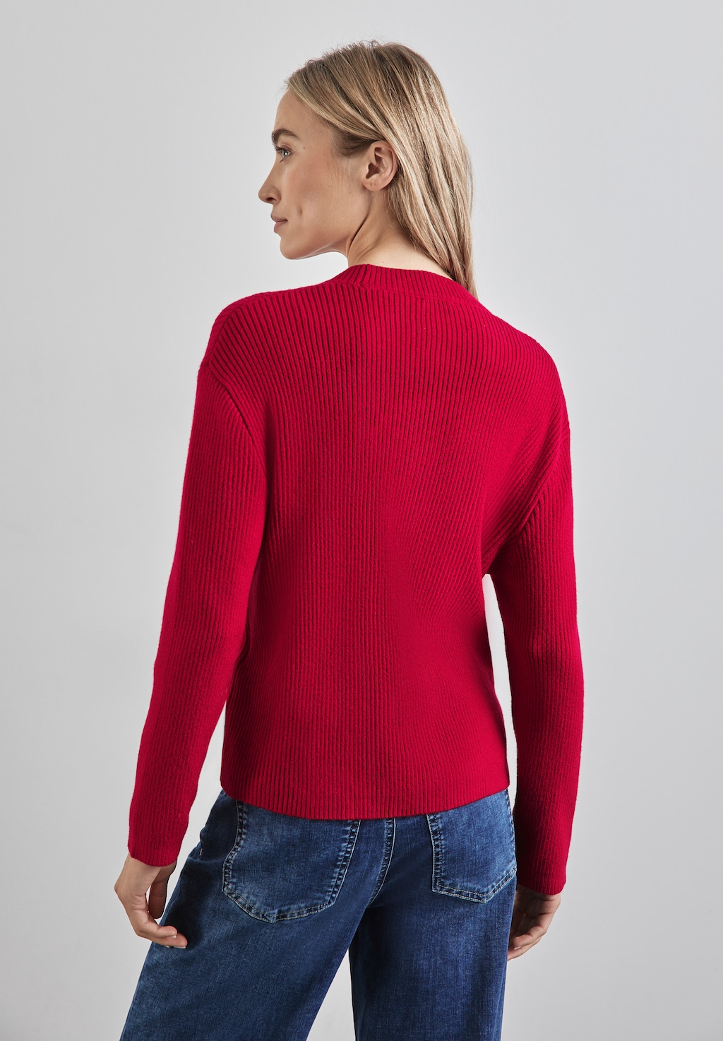 STREET ONE Strickpullover - Damen Strickpullover - Turtleneck, Langarm, Ang günstig online kaufen