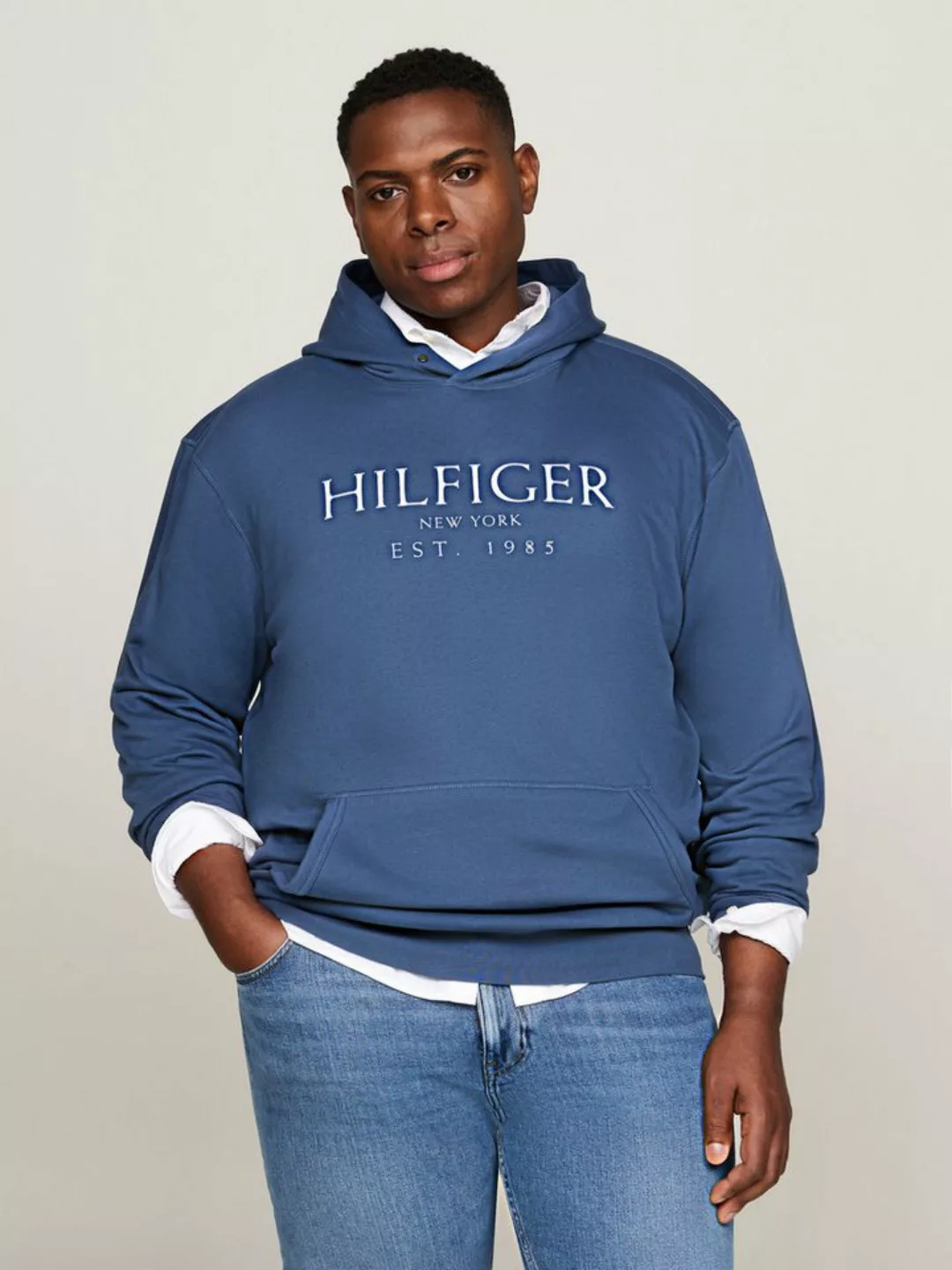 Tommy Hilfiger Big & Tall Hoodie BT-BIG HILFIGER HOODY-B in Großen Größen, günstig online kaufen