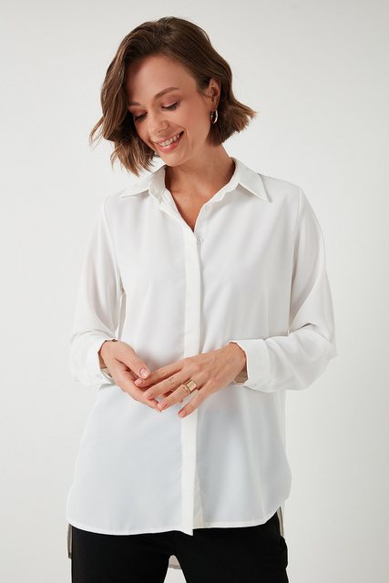 LELA Longbluse Regular Fit (1-tlg) günstig online kaufen