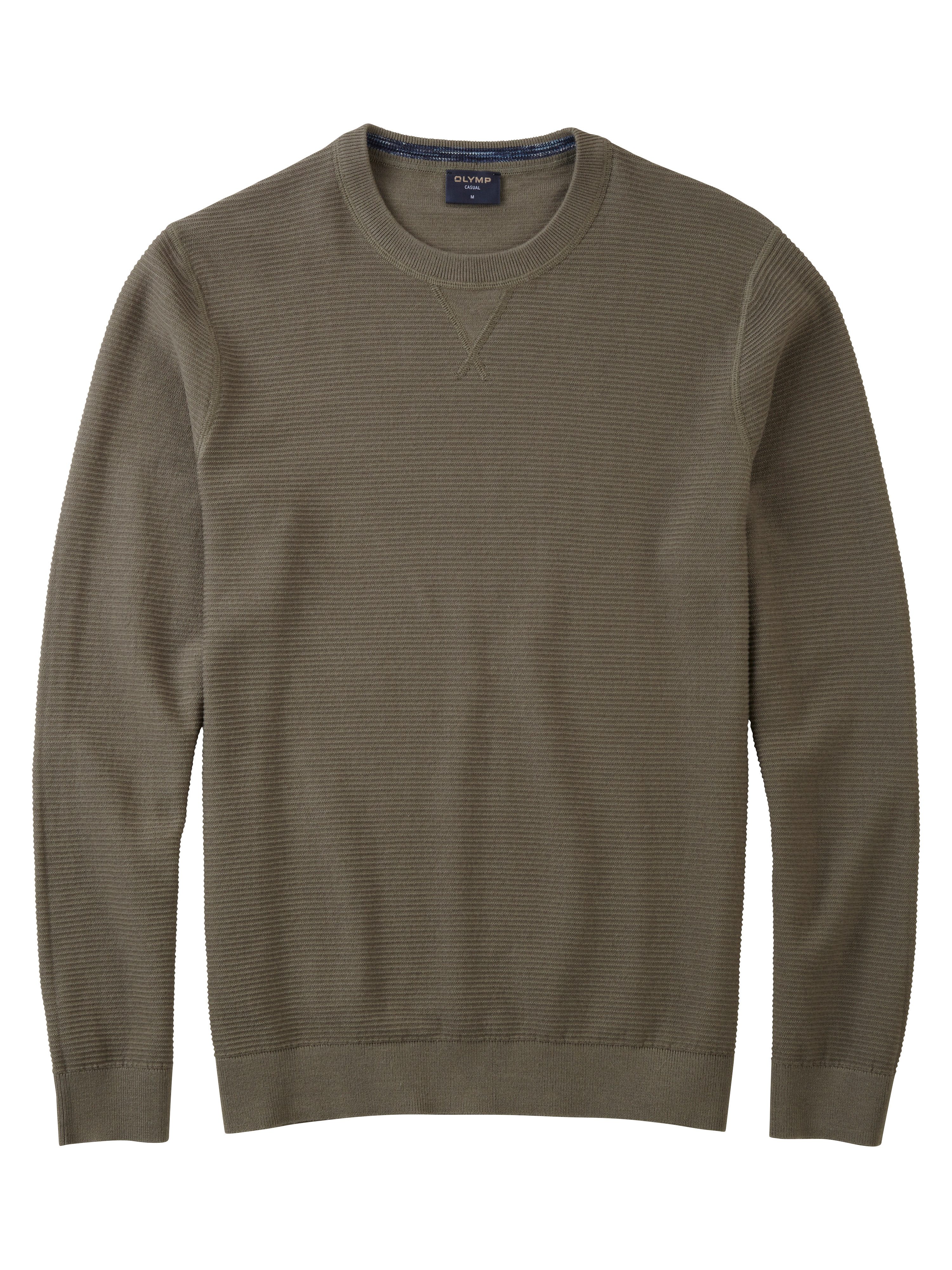 OLYMP Rundhalspullover OLYMP Strick Casual mit günstig online kaufen