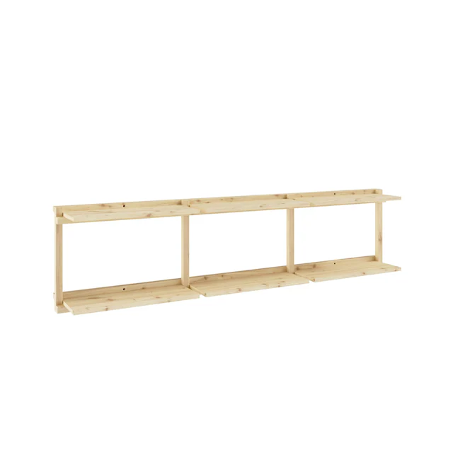 Karup Design Wandregal »Groove Shelving Wide, Wandregal, Aufbewahrung, Deko günstig online kaufen