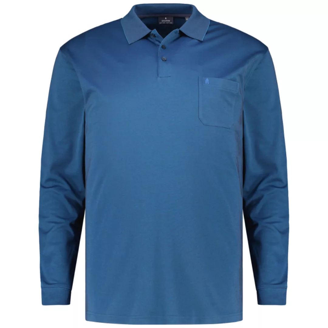 RAGMAN Pflegeleichtes Poloshirt "Soft Knit", langarm günstig online kaufen