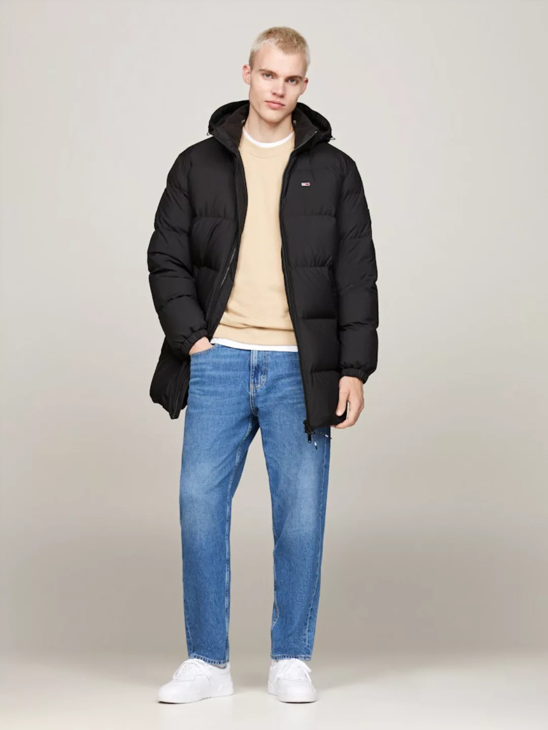 Tommy Jeans Steppjacke TJM ESSENTIAL DOWN PARKA mit Kapuze günstig online kaufen