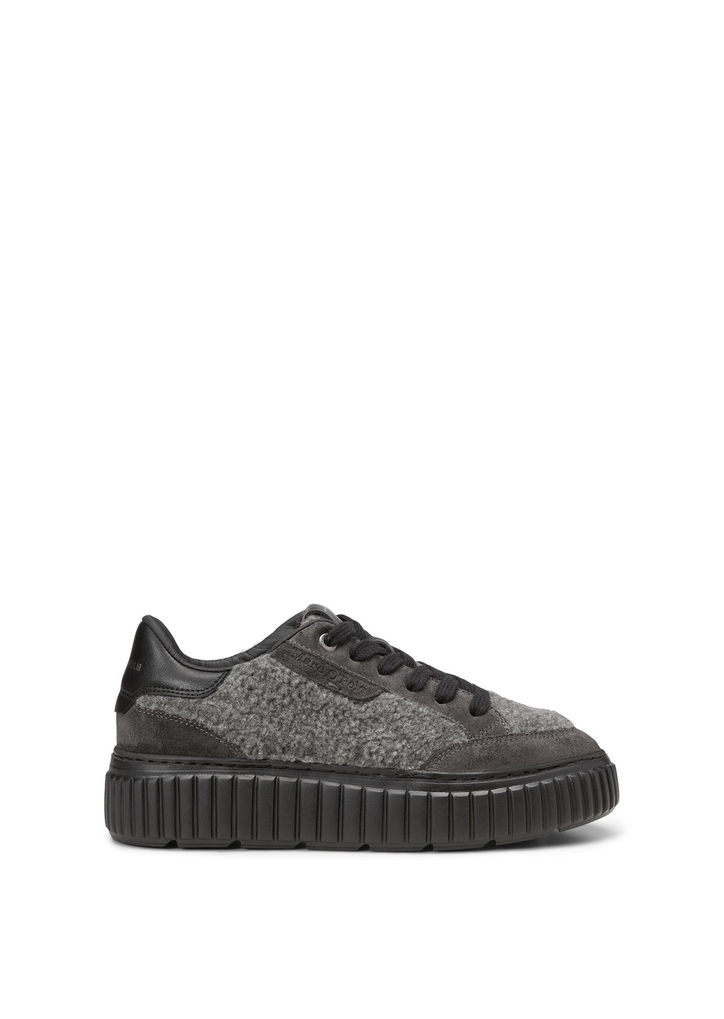 Marc OPolo Sneaker "aus Veloursleder und Teddyfell" günstig online kaufen