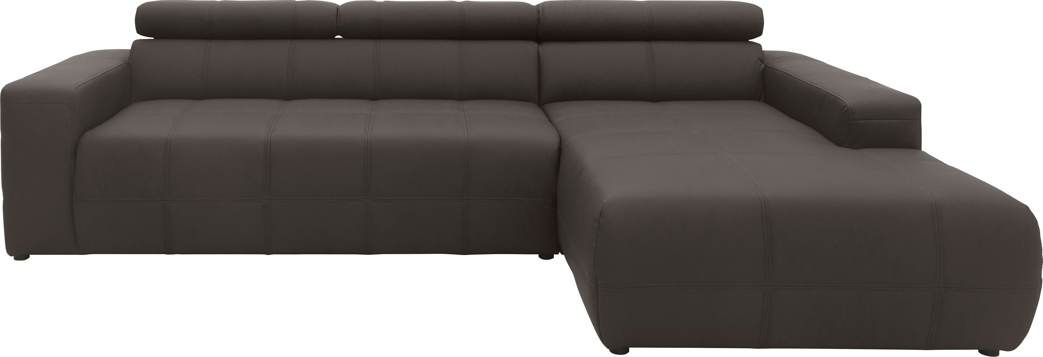 DOMO collection Ecksofa "Brandon B/T/H: 289/177/80 cm, whlw. mit Sitztiefen günstig online kaufen