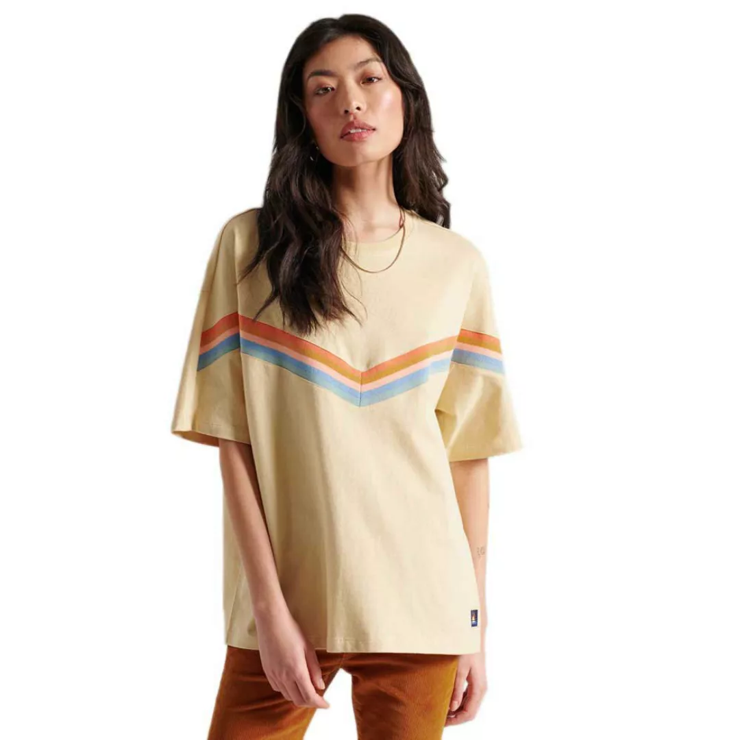 Superdry Cali Boxy Kurzarm T-shirt L Mellow Sun günstig online kaufen