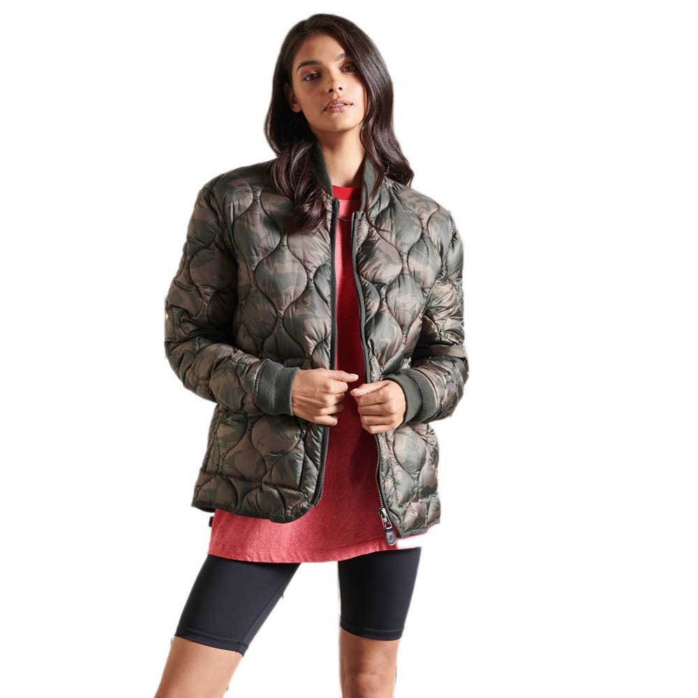 Superdry Oversized Liner Bomber Bomber Jacke L Tonal Camo günstig online kaufen