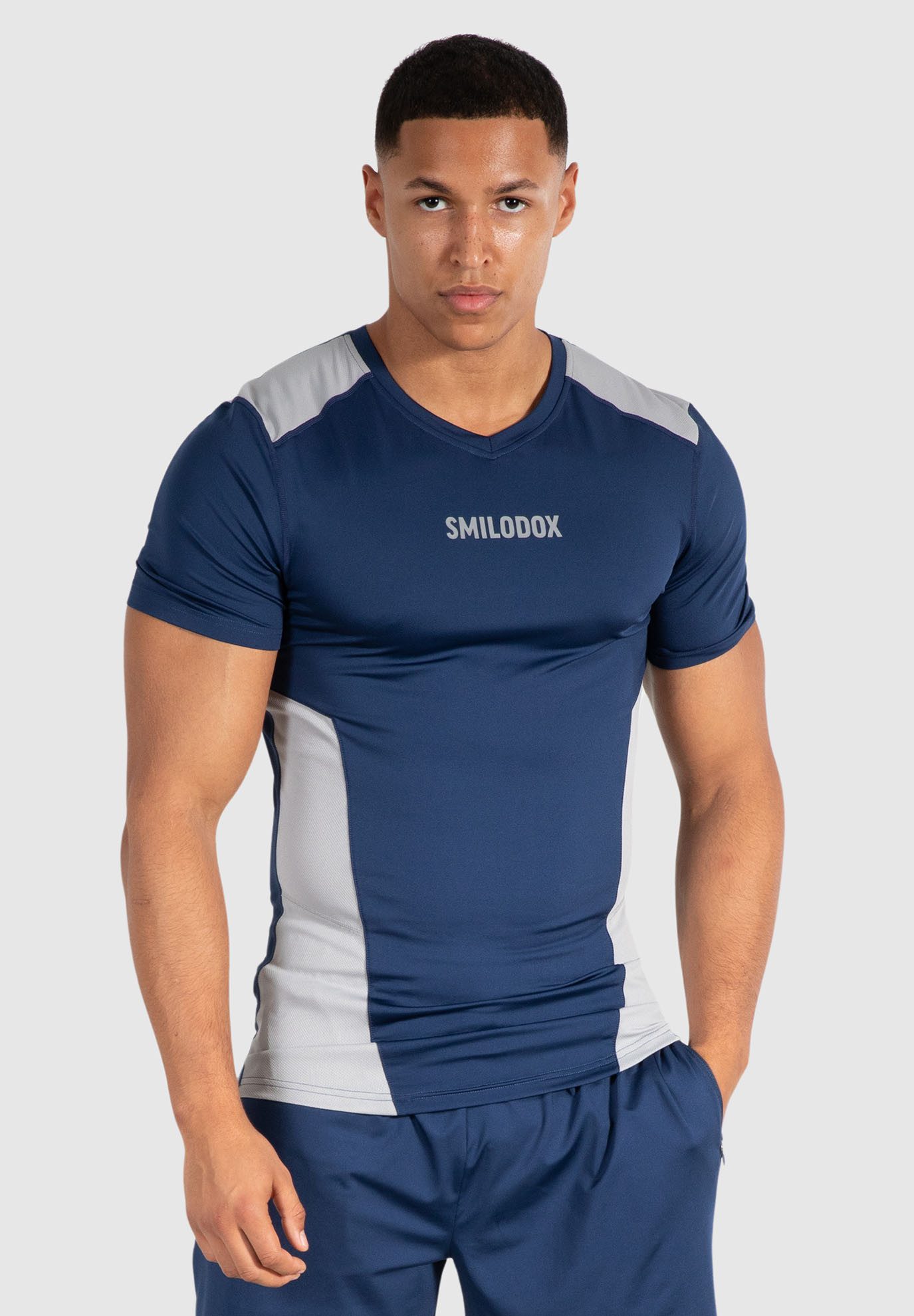 Smilodox T-Shirt Maison Mesh - günstig online kaufen