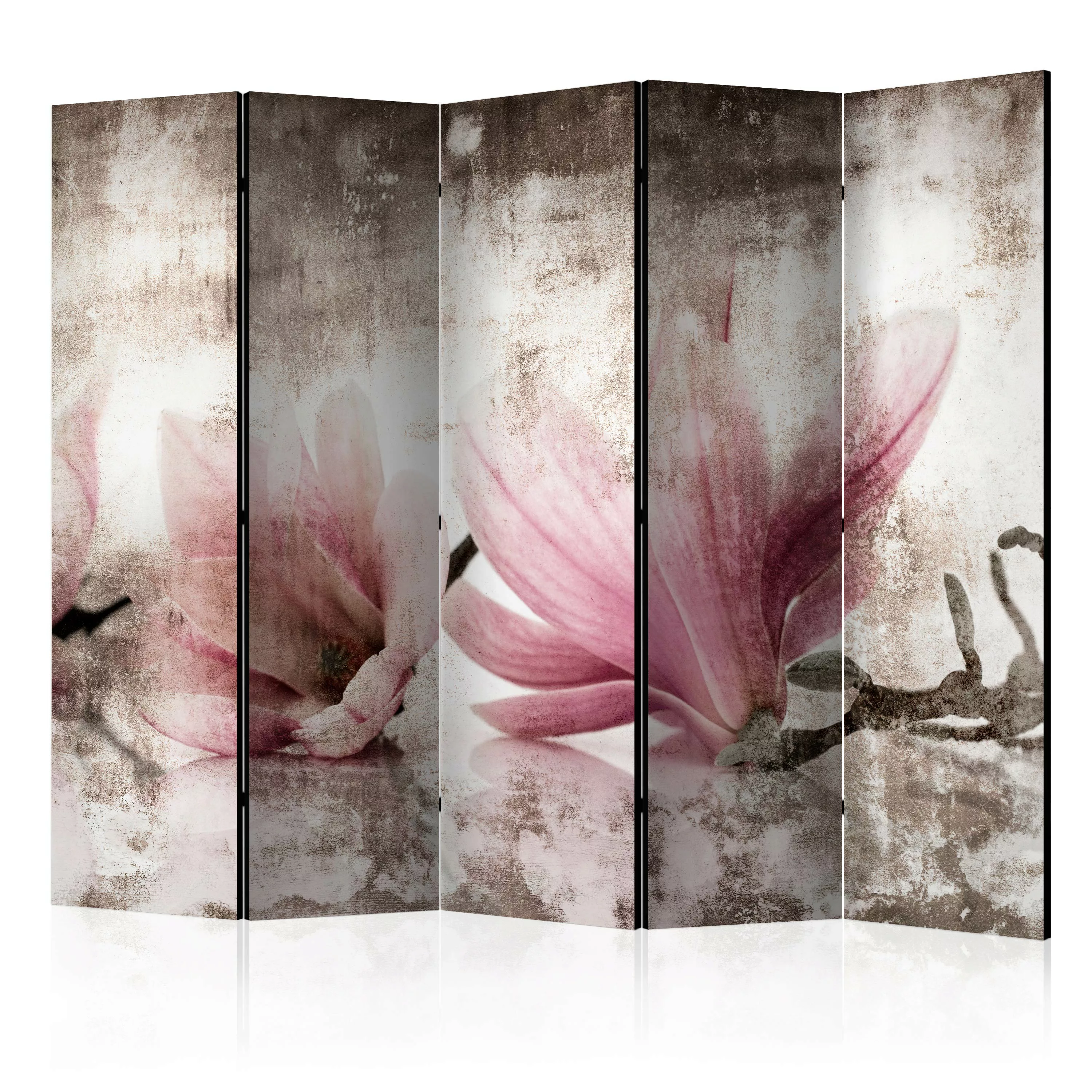 5-teiliges Paravent - Historic Magnolias Ii [room Dividers] günstig online kaufen