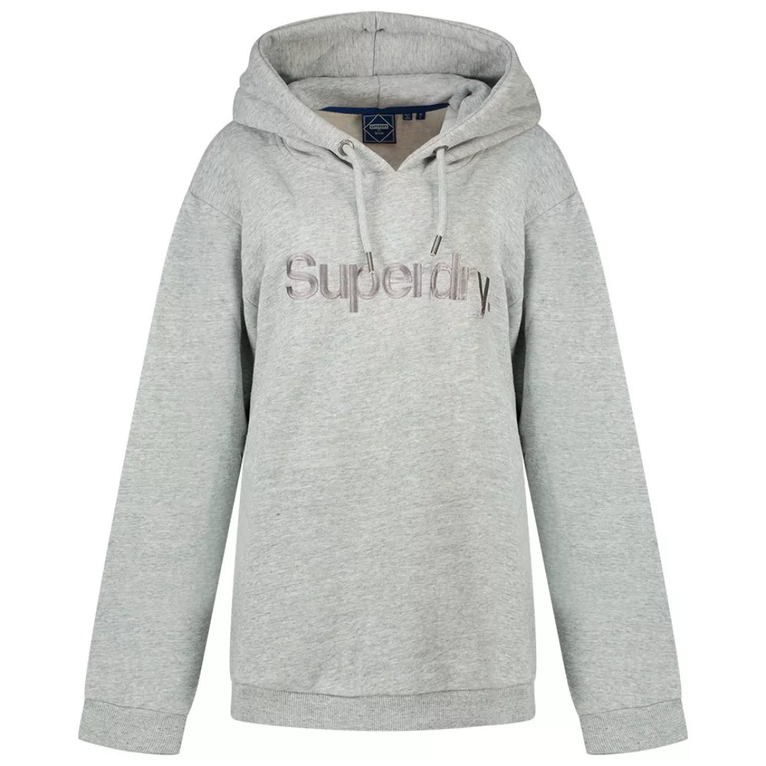 Superdry Core Logo Source Kapuzenpullover XS-S Athletic Grey Marl günstig online kaufen