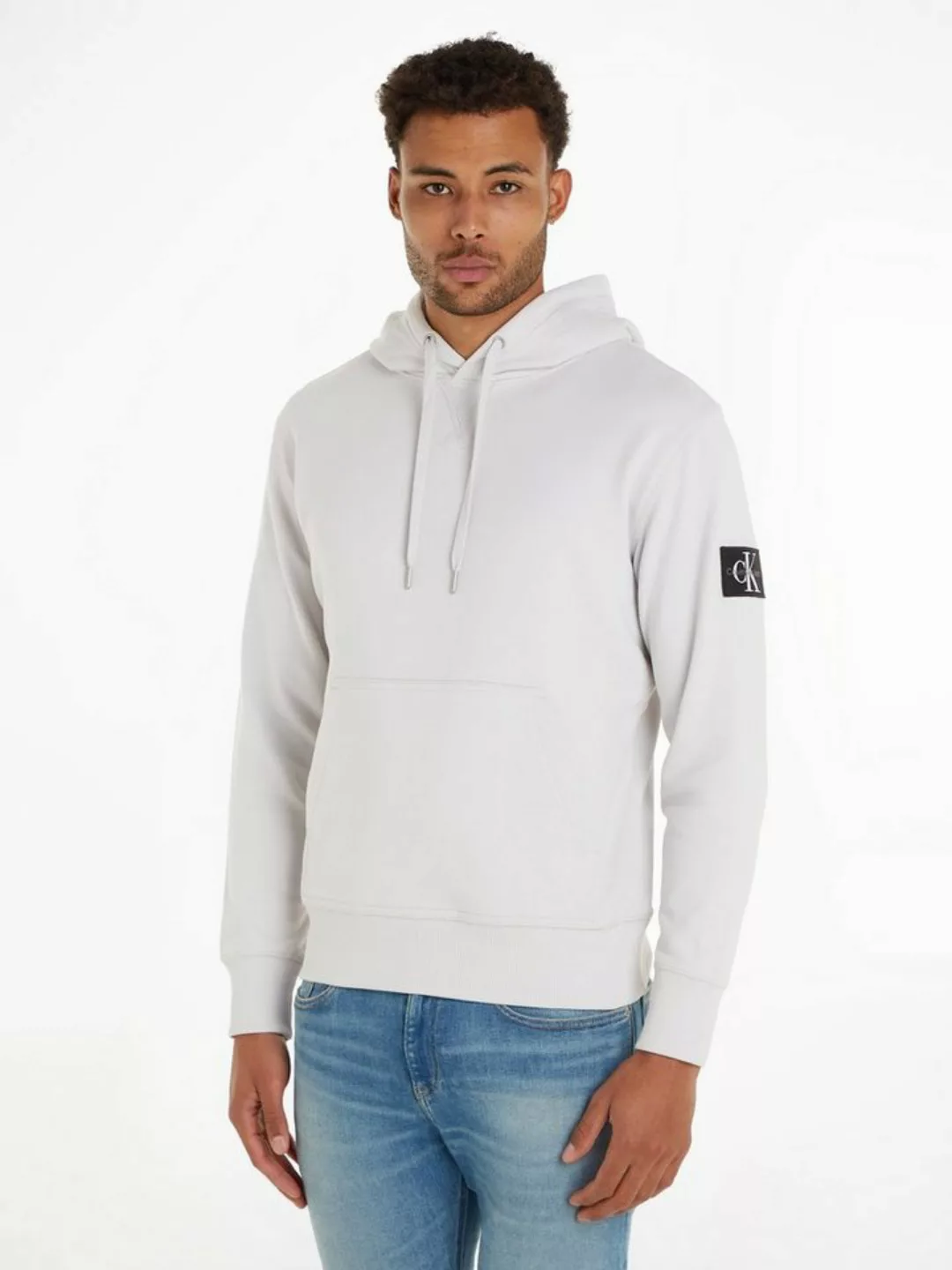 Calvin Klein Jeans Kapuzensweatshirt BADGE HOODIE mit Logopatch günstig online kaufen