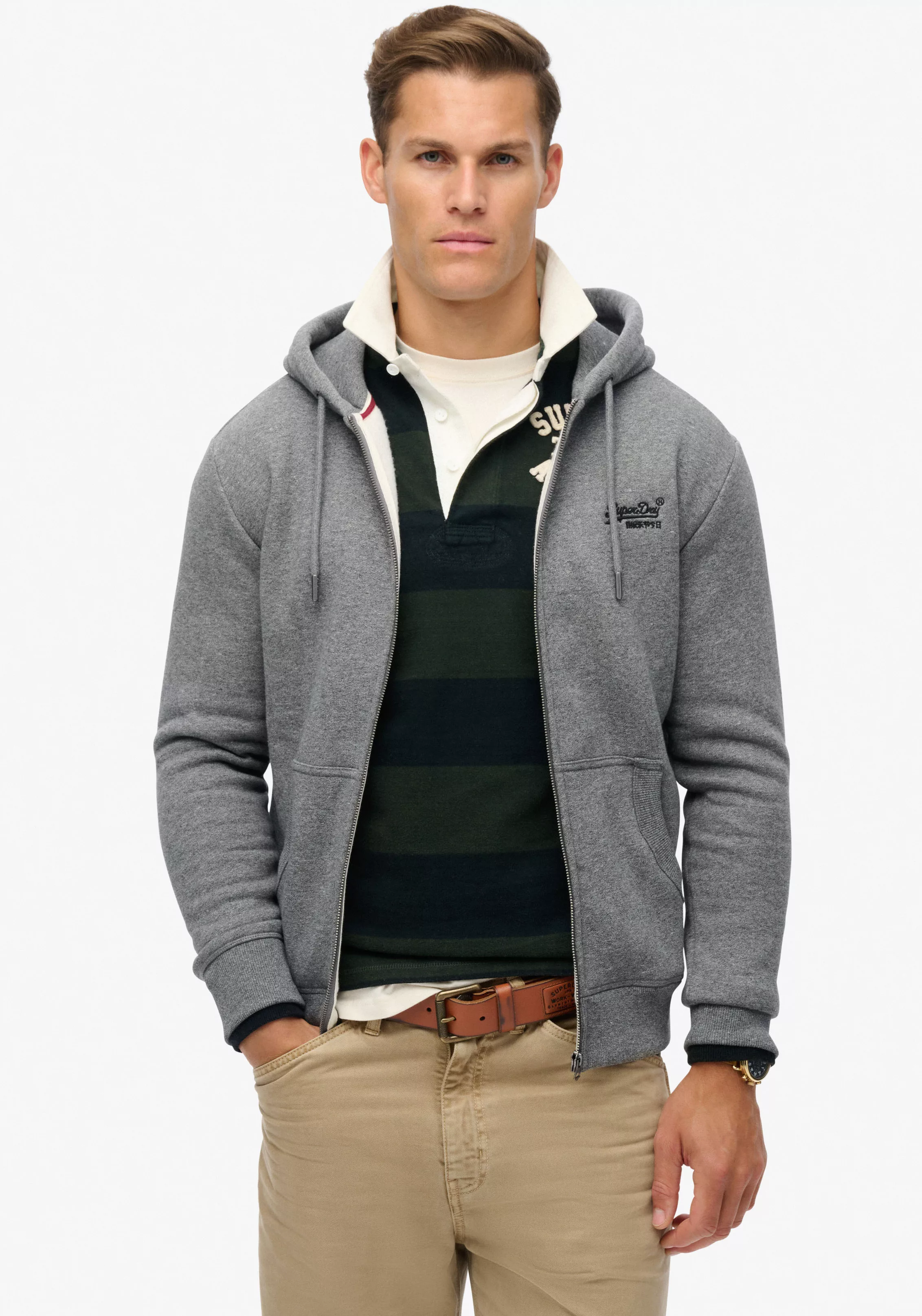 Superdry Sweatjacke ESSENTIAL (1-tlg) günstig online kaufen