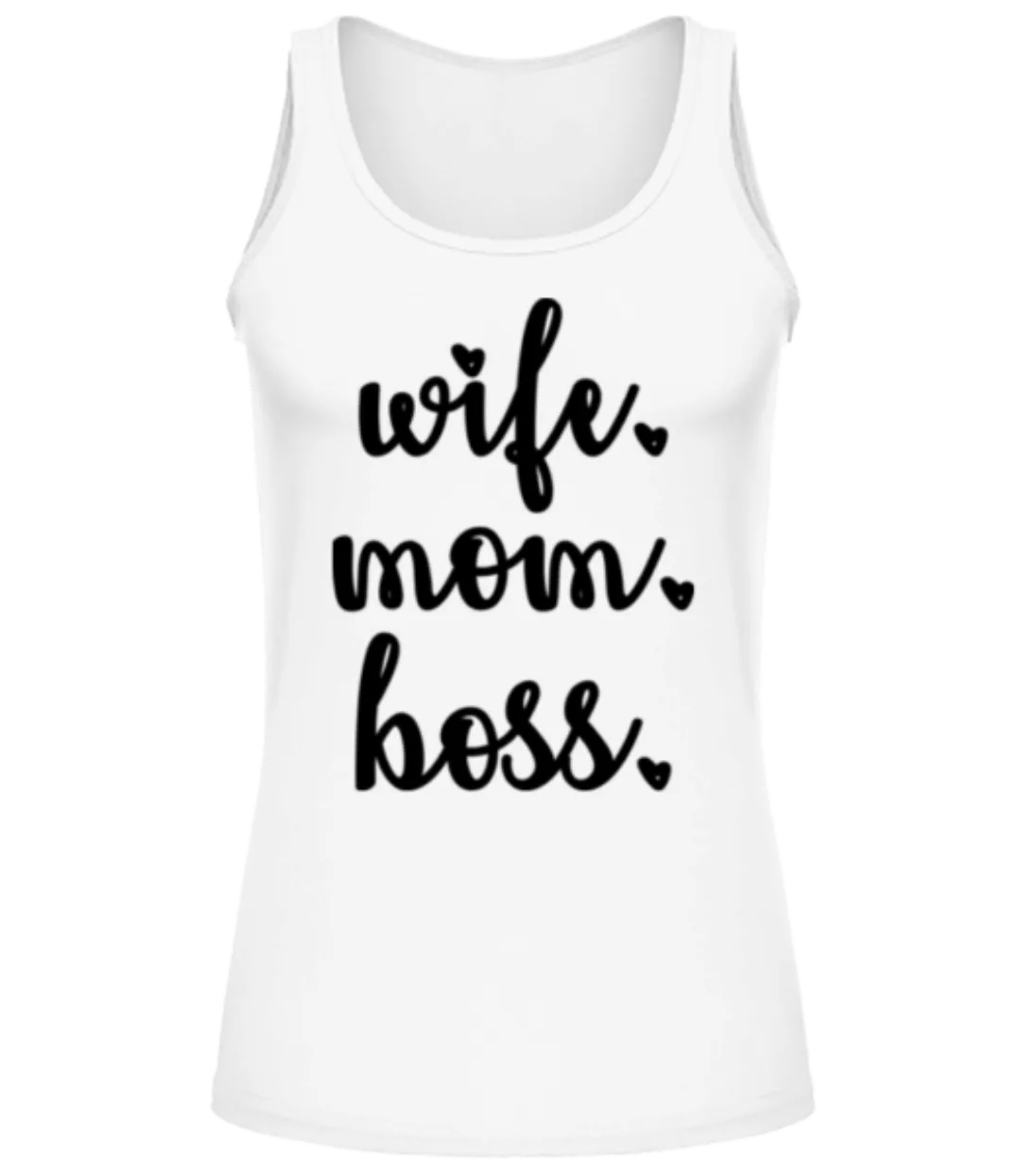 Motiv Wife Mom Boss · Frauen Tank Top günstig online kaufen