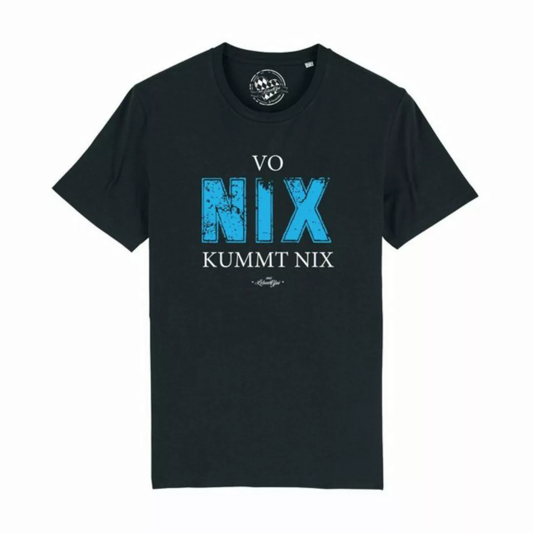 Bavariashop T-Shirt Herren T-Shirt "Vo nix kummt nix günstig online kaufen