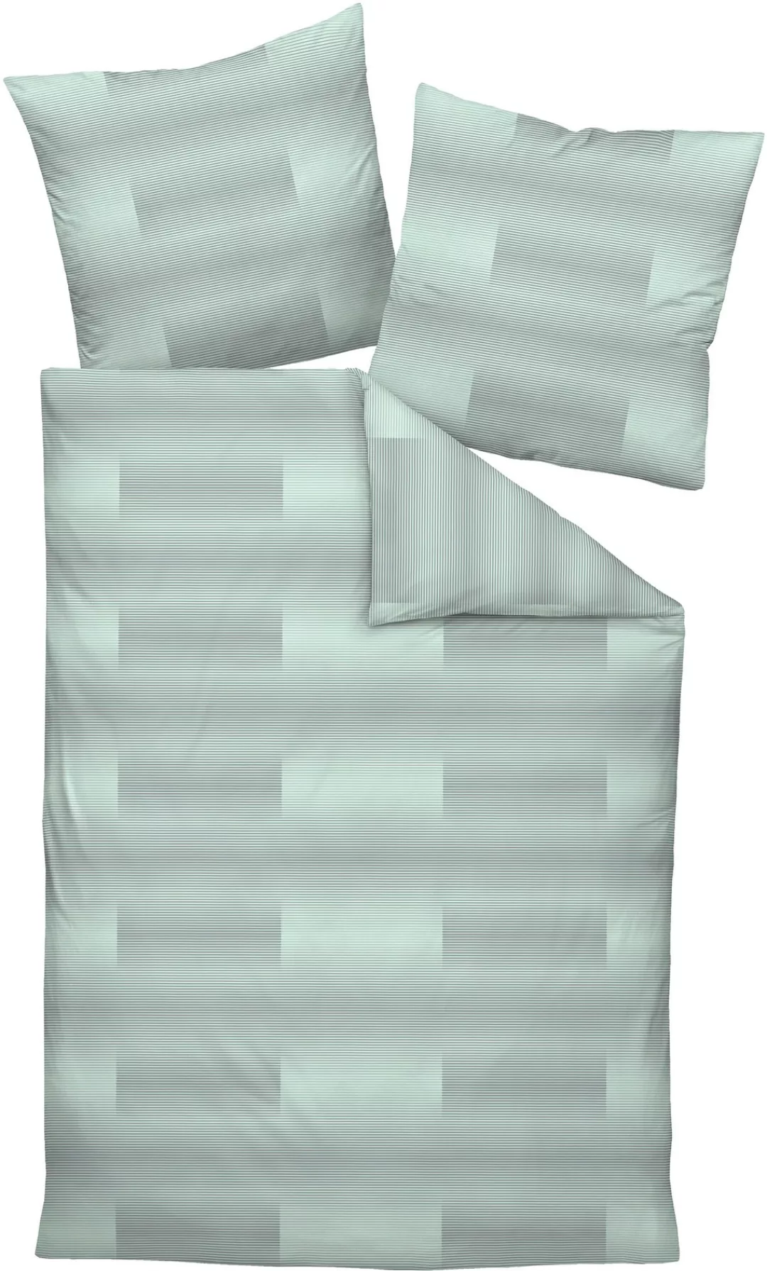 Janine Janine Mako-Satin Bettwäsche MILANO 45105 beige Größe:  155x220 cm + günstig online kaufen
