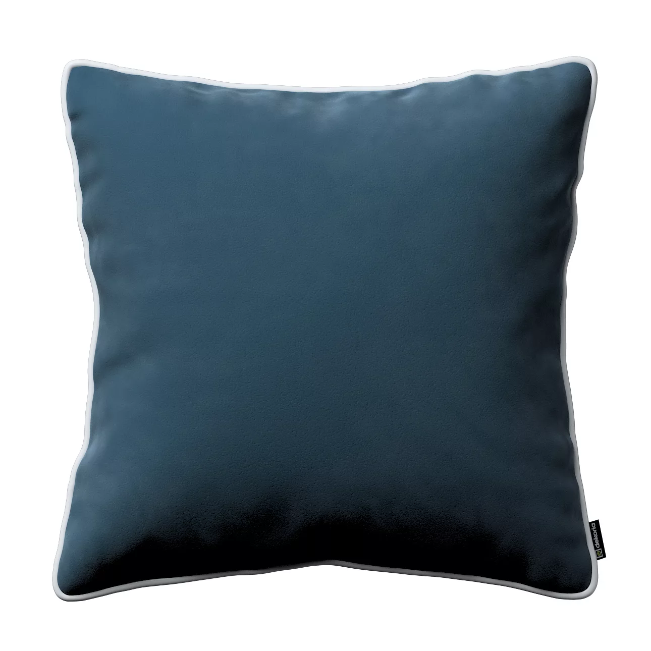 Kissenhülle Laura, blau, 43 x 43 cm, Velvet (704-16) günstig online kaufen