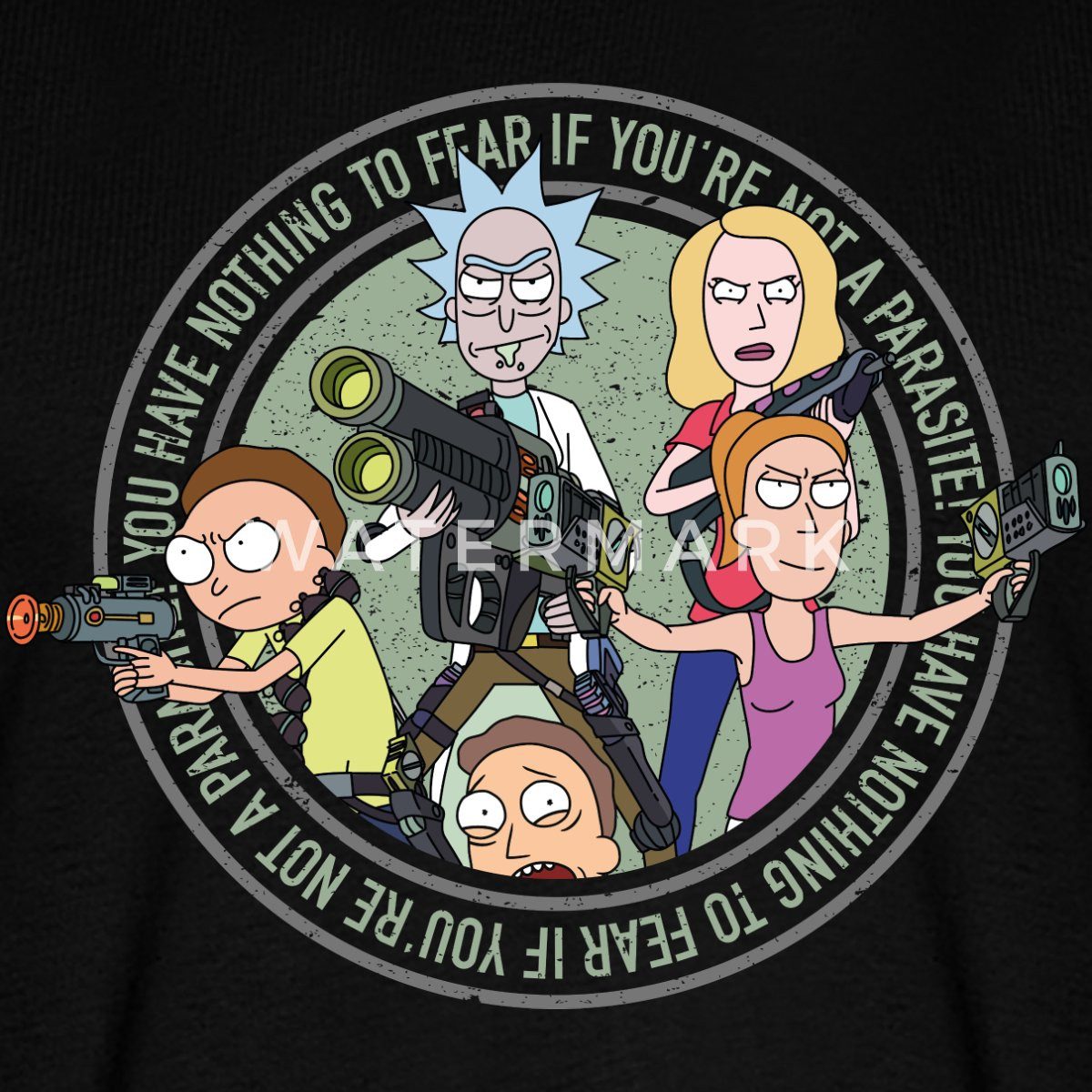 Spreadshirt T-Shirt Rick and Morty Freunde günstig online kaufen