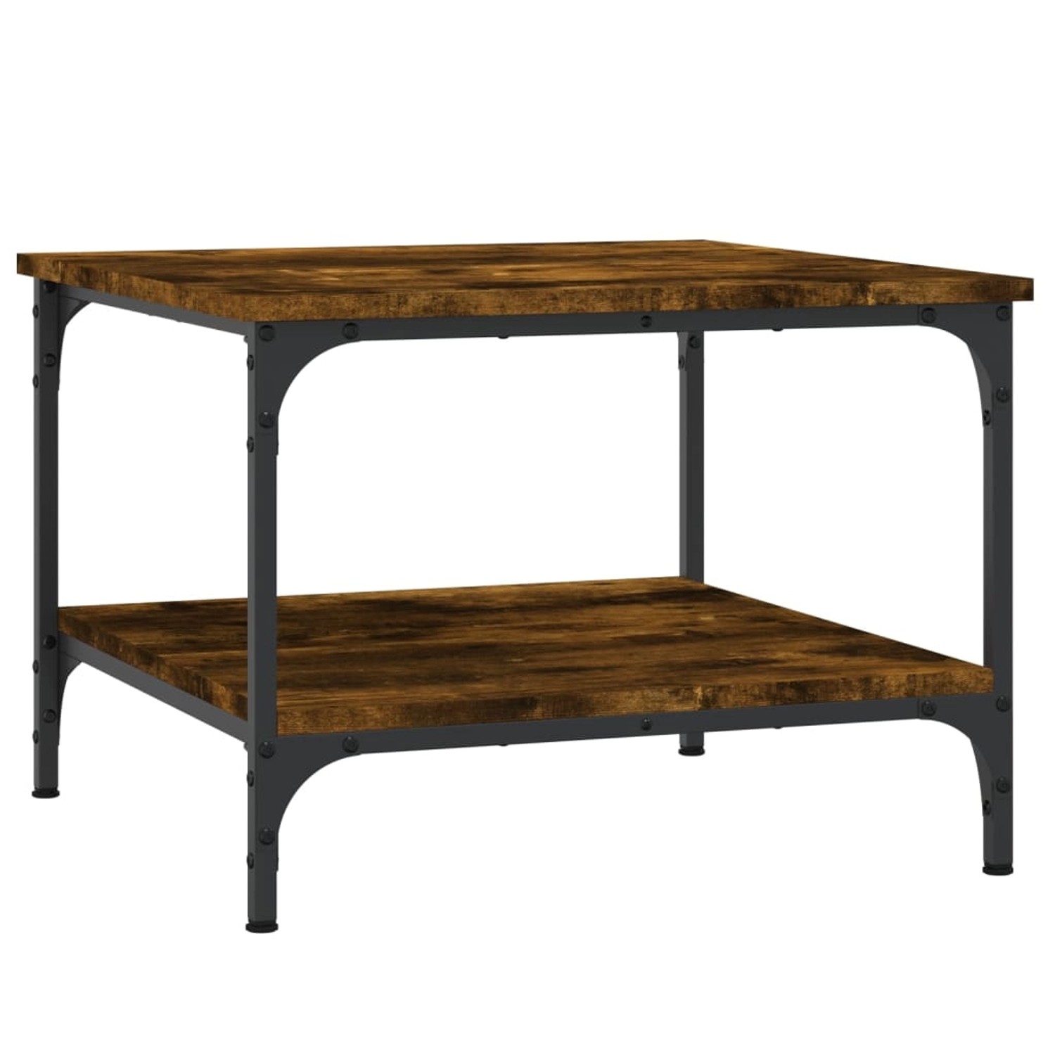 vidaXL Couchtisch Räuchereiche 55x55x40 cm Holzwerkstoff 832830 günstig online kaufen