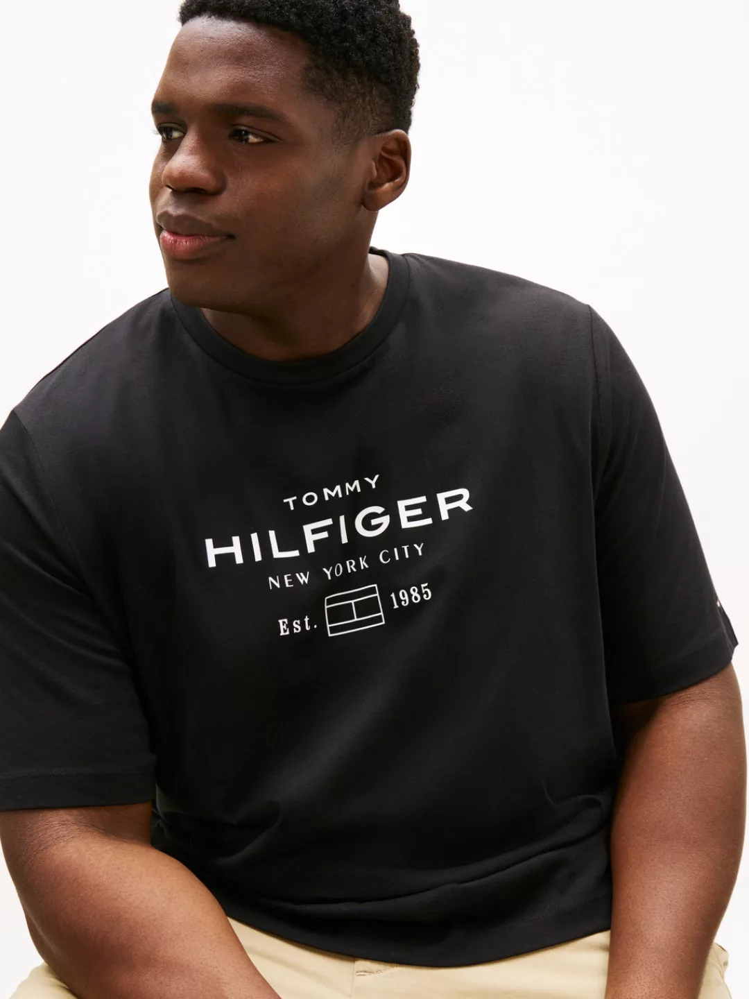 Tommy Hilfiger Big & Tall T-Shirt "HILFIGER STACK GRAPHIC TEE", Große Größe günstig online kaufen