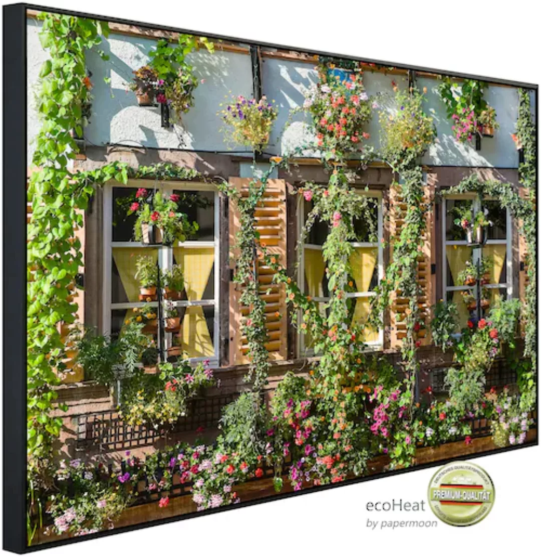 Papermoon Infrarotheizung »Haus mit Pflanzen« günstig online kaufen