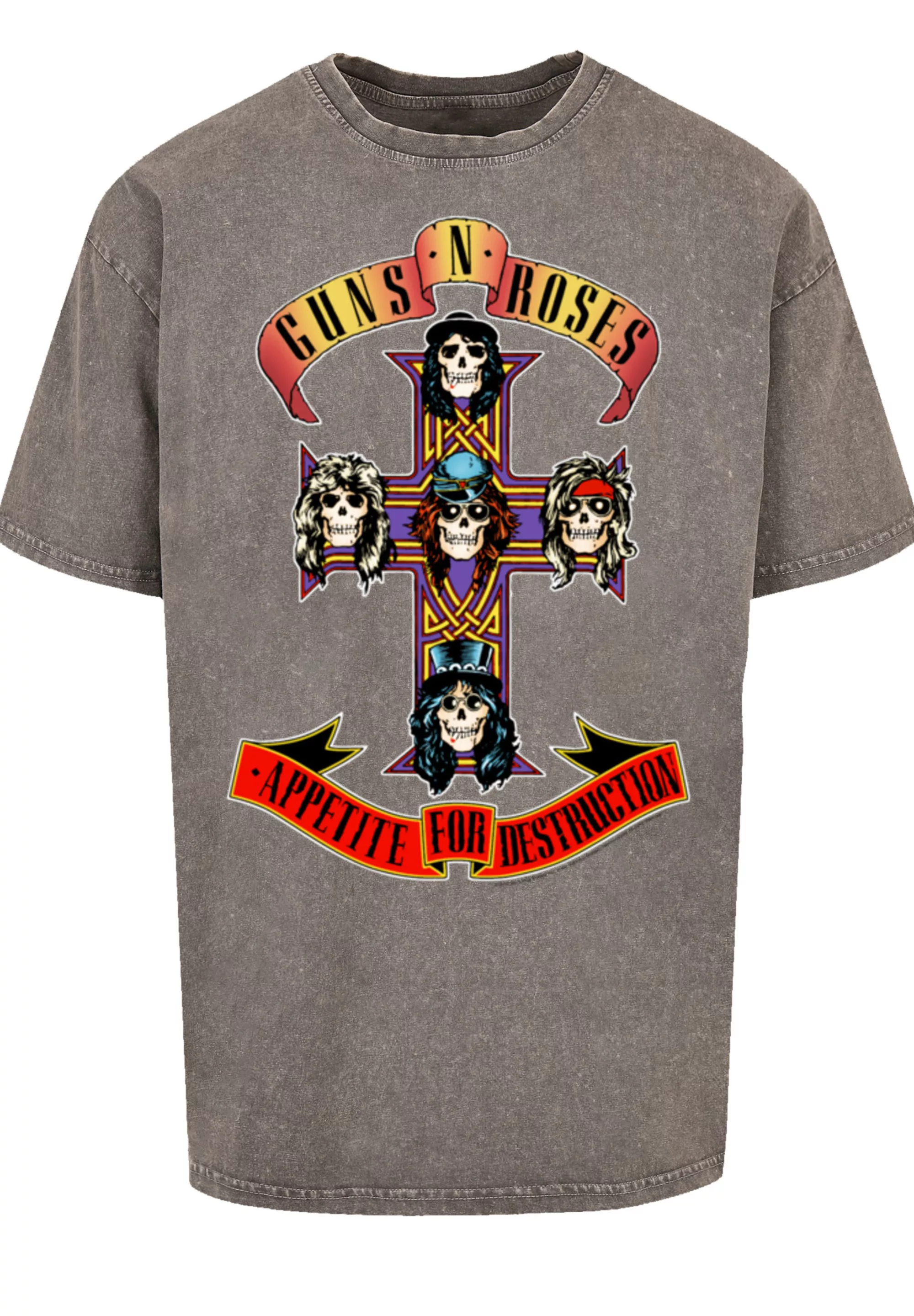 F4NT4STIC T-Shirt "Guns n Roses Appetite For Destruction", Premium Qualität günstig online kaufen