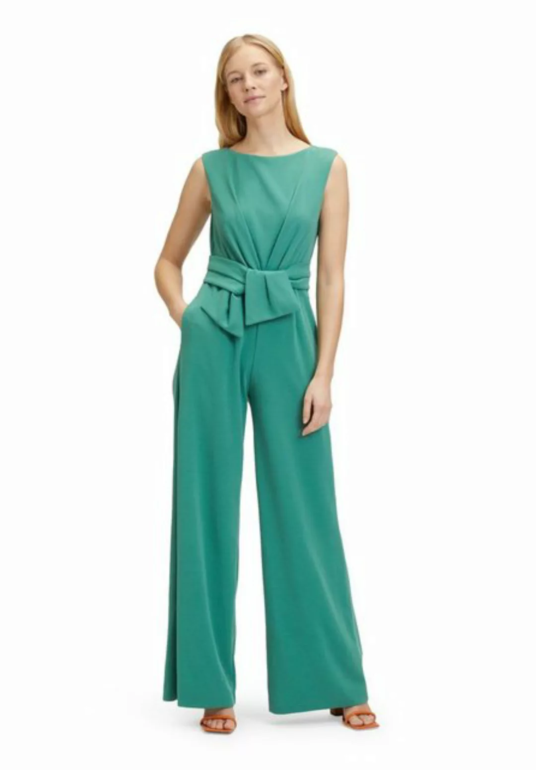 Vera Mont Jumpsuit mit weitem Bein (1-tlg) Bunddetail günstig online kaufen