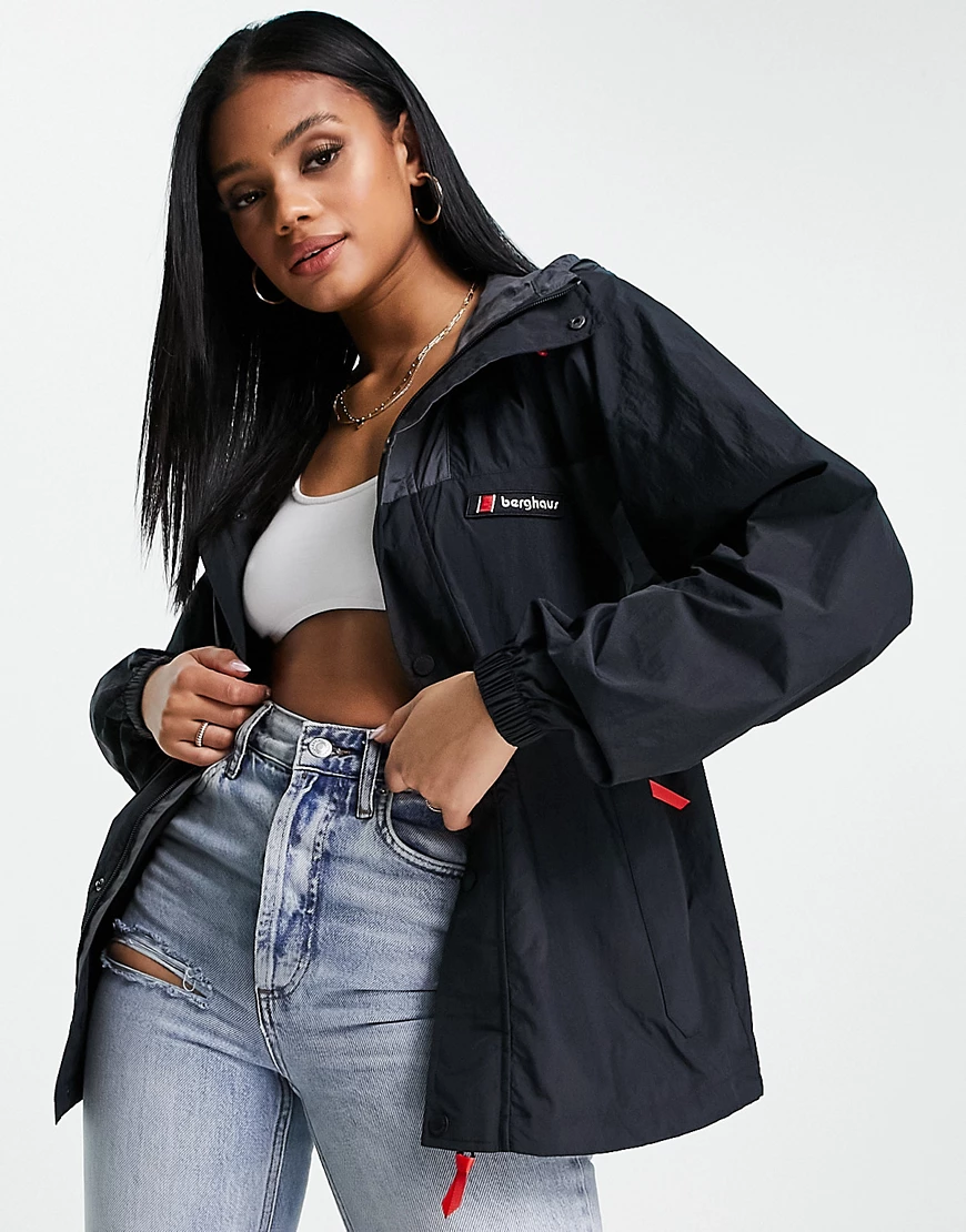 Berghaus – Windbreaker 21 – Windjacke in Schwarz günstig online kaufen