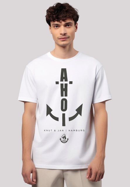 F4NT4STIC T-Shirt Ahoi Anker Knut & Jan Hamburg Premium Qualität günstig online kaufen