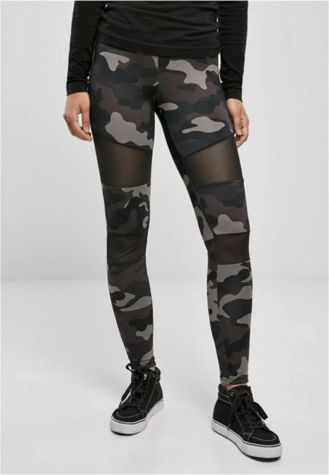 URBAN CLASSICS Leggings TB1939 - Ladies Camo Tech Mesh Leggings darkcamo/bl günstig online kaufen