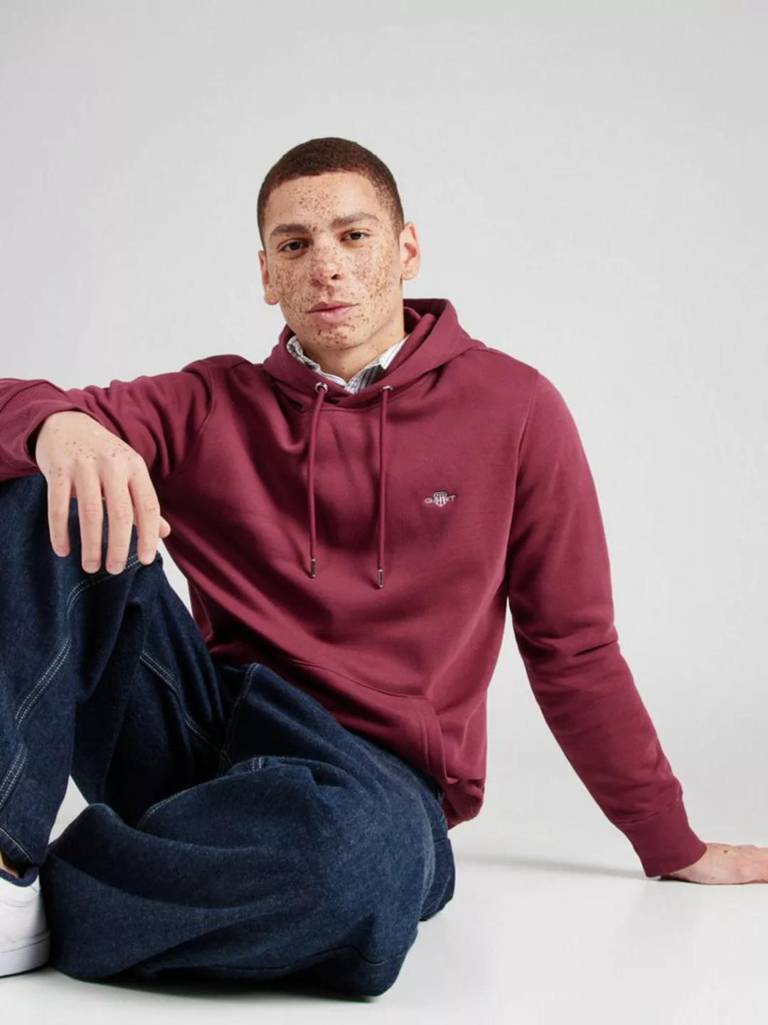 Gant Sweatshirt Herren Hoodie Regular Fit (1-tlg) günstig online kaufen