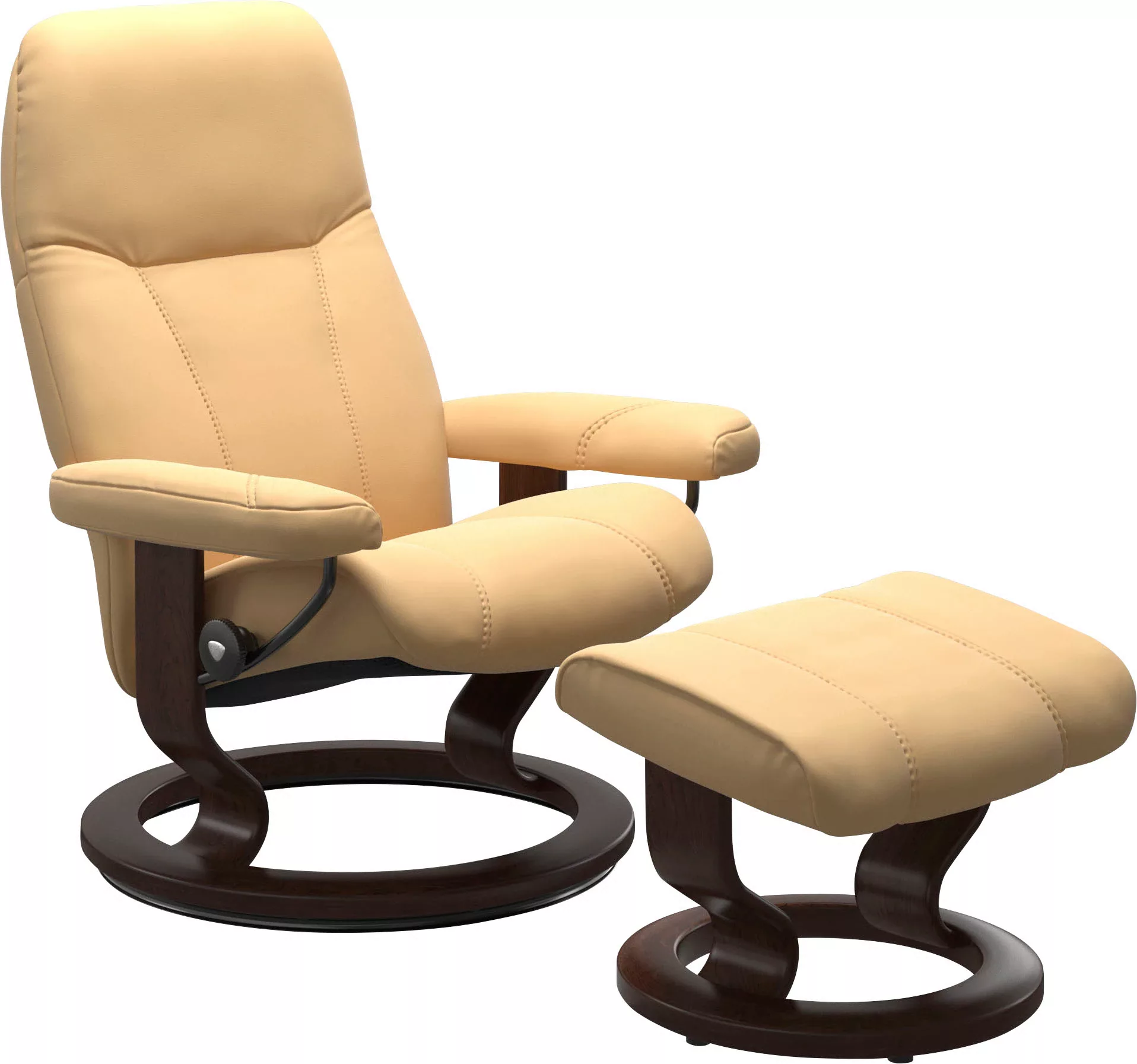 Stressless Relaxsessel "Consul", (Set, Relaxsessel mit Hocker), mit Hocker, günstig online kaufen