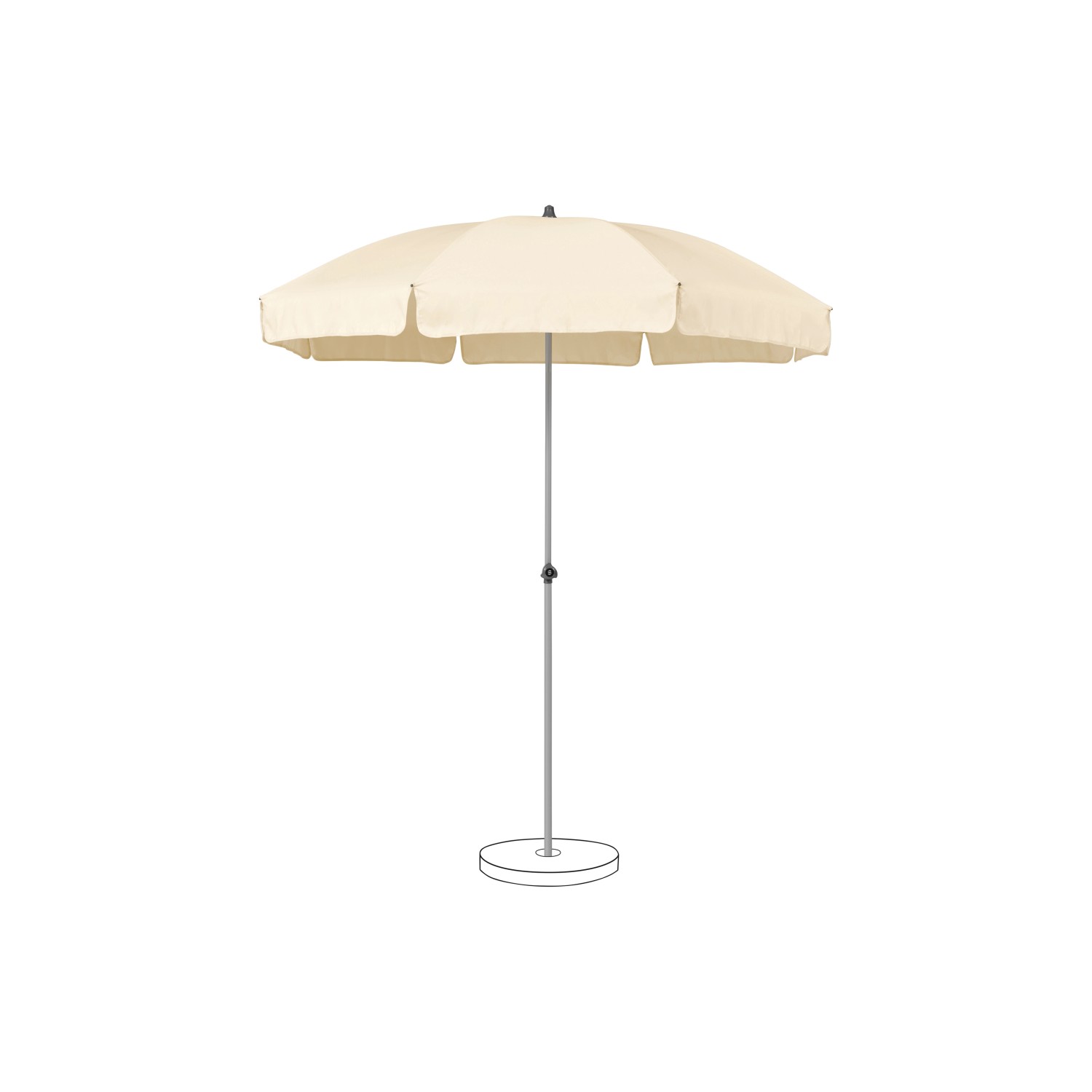 Suncomfort by Glatz Marktschirm Green mit Dreh- & Neigungsfunktion günstig online kaufen