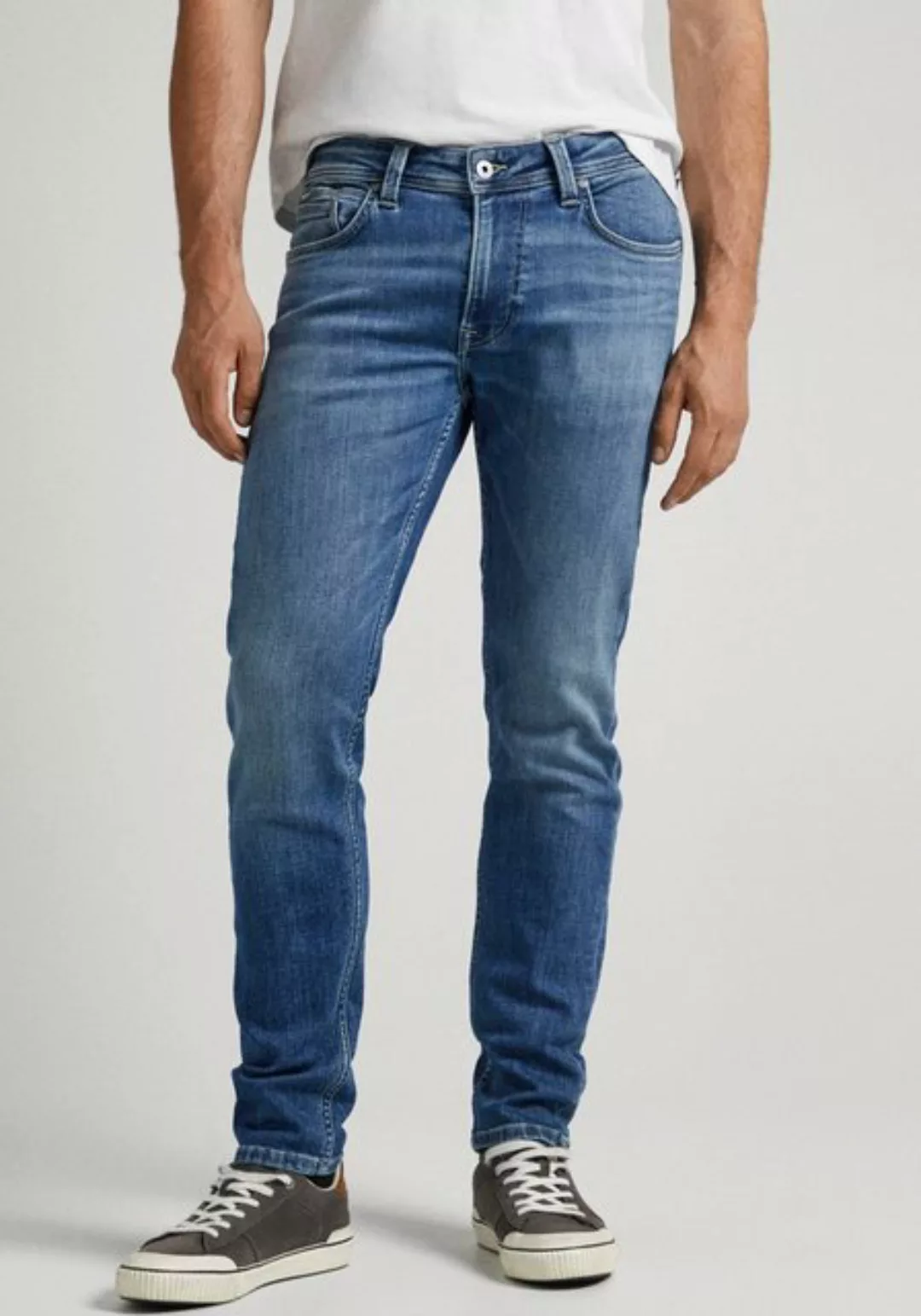 Pepe Jeans Slim-fit-Jeans HATCH REGULAR mit Stretchanteil günstig online kaufen